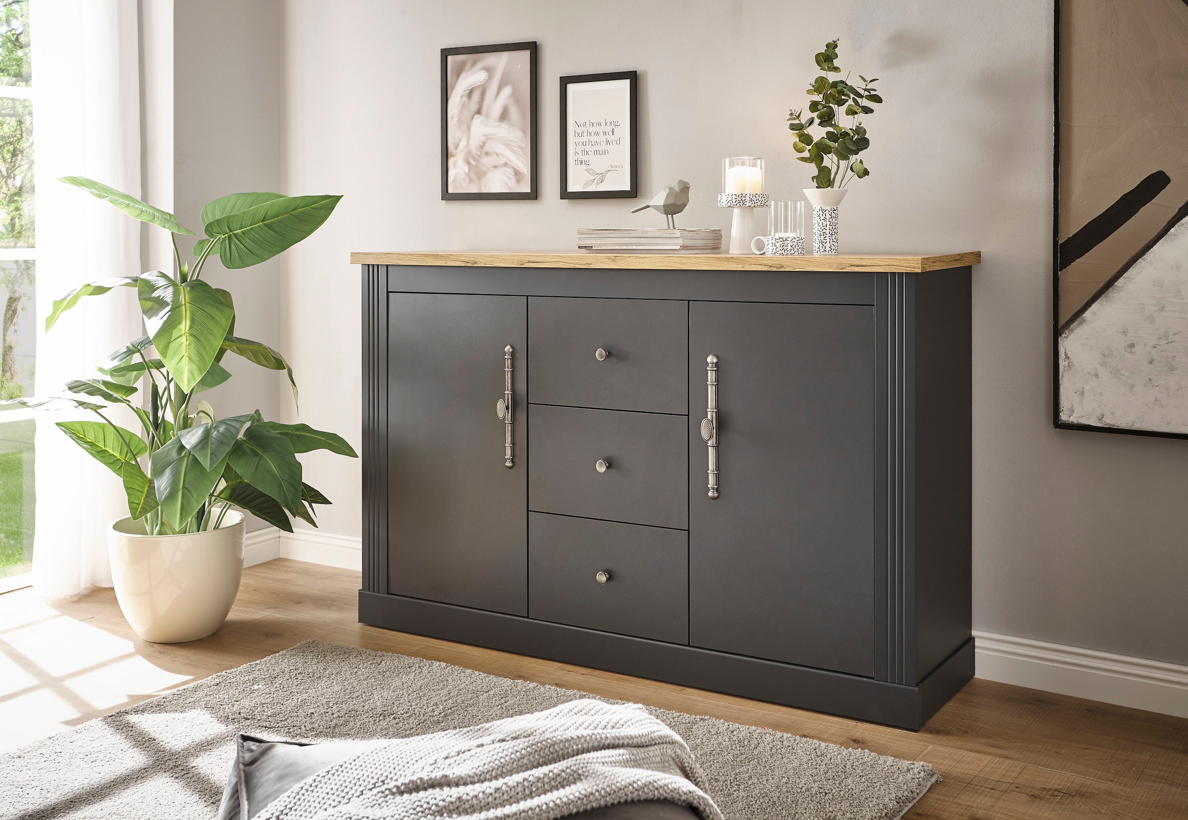 GOODproduct Sideboard »WESTMINSTER TOPSELLER!« Breite ca. 146 cm,  im romantischen Landhausstil