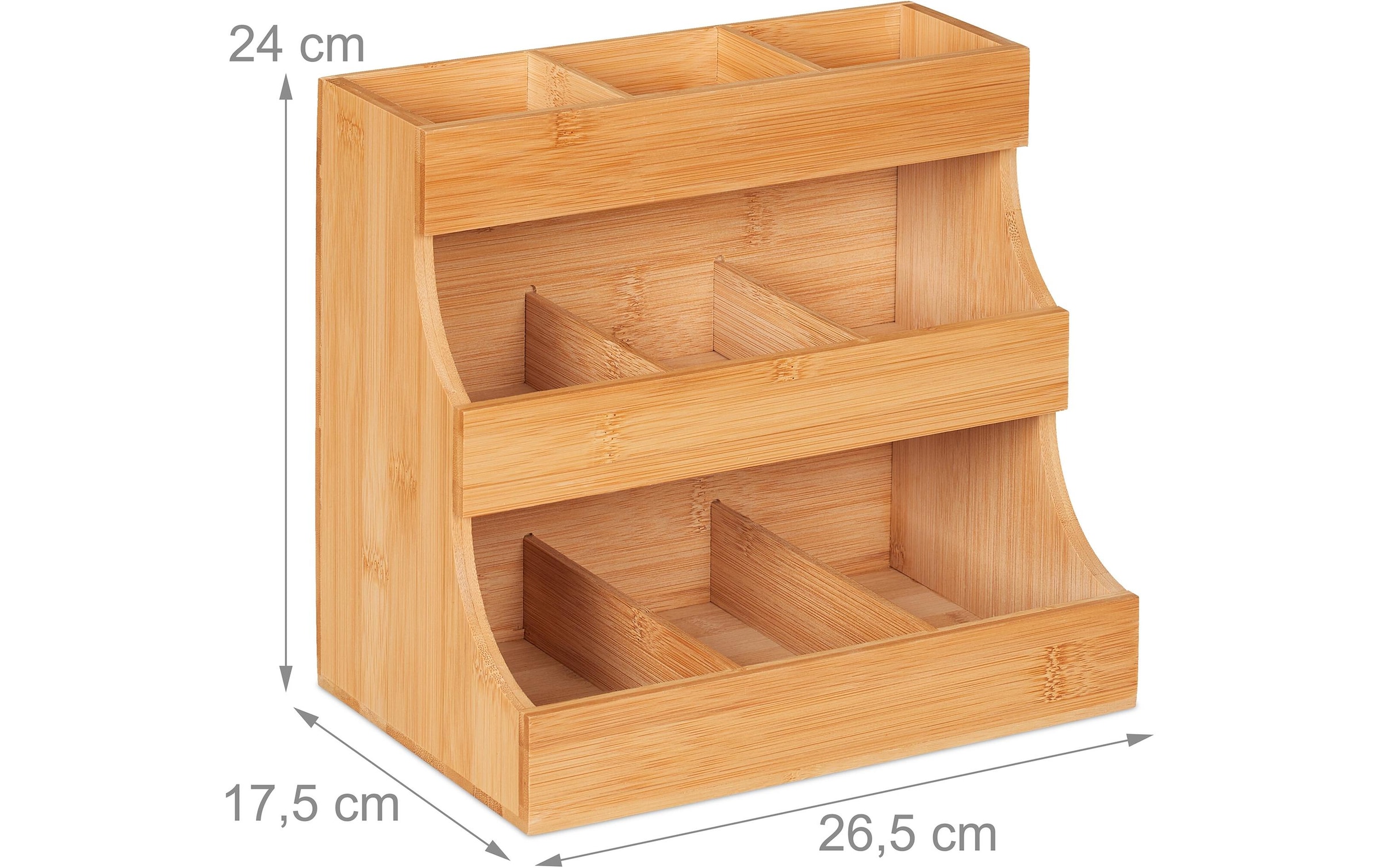 relaxdays Système de rangement »mit 9 Fächern«