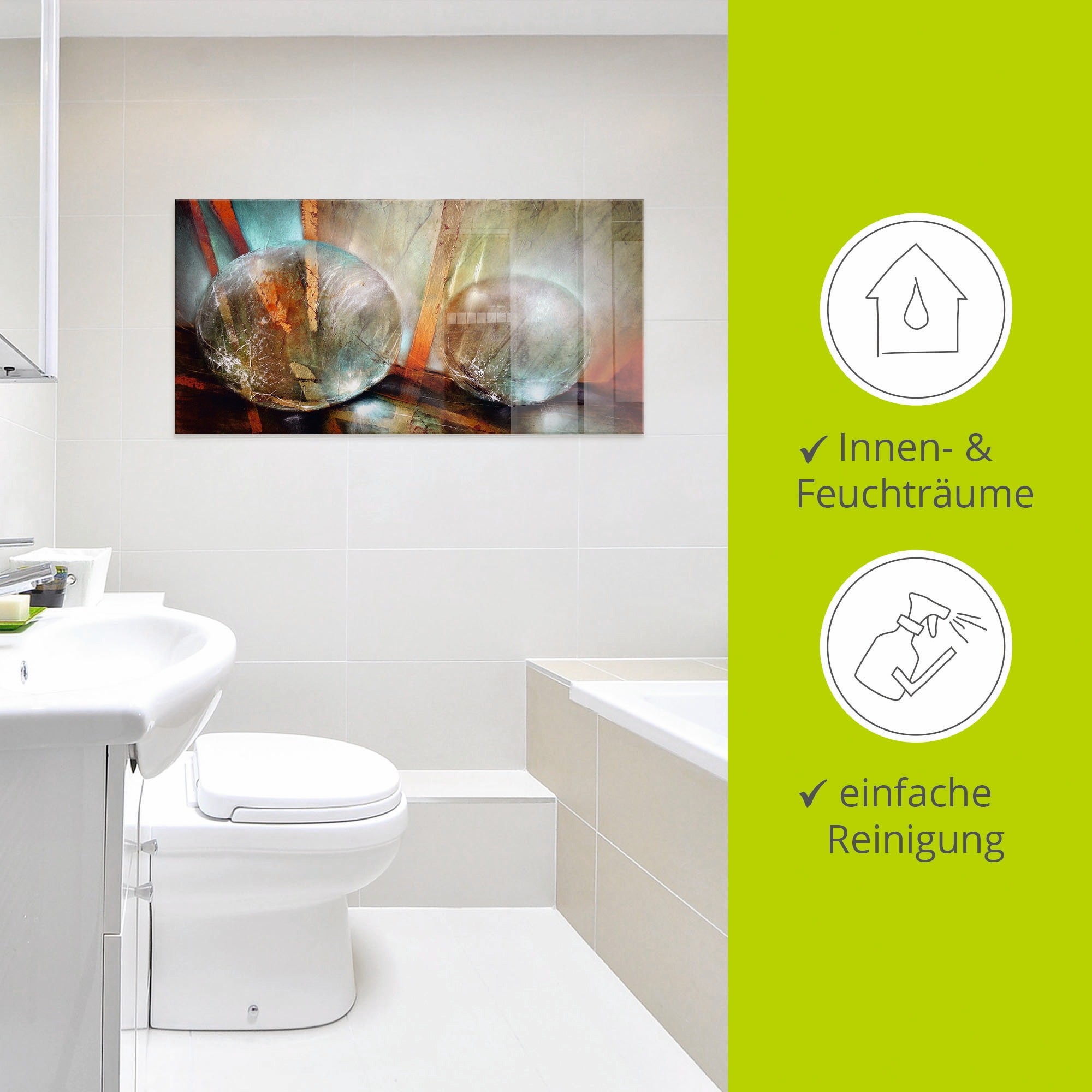 Artland Tableau en verre »Lichtfänger« 1 cuis tlg. in verschiedenen Grössen