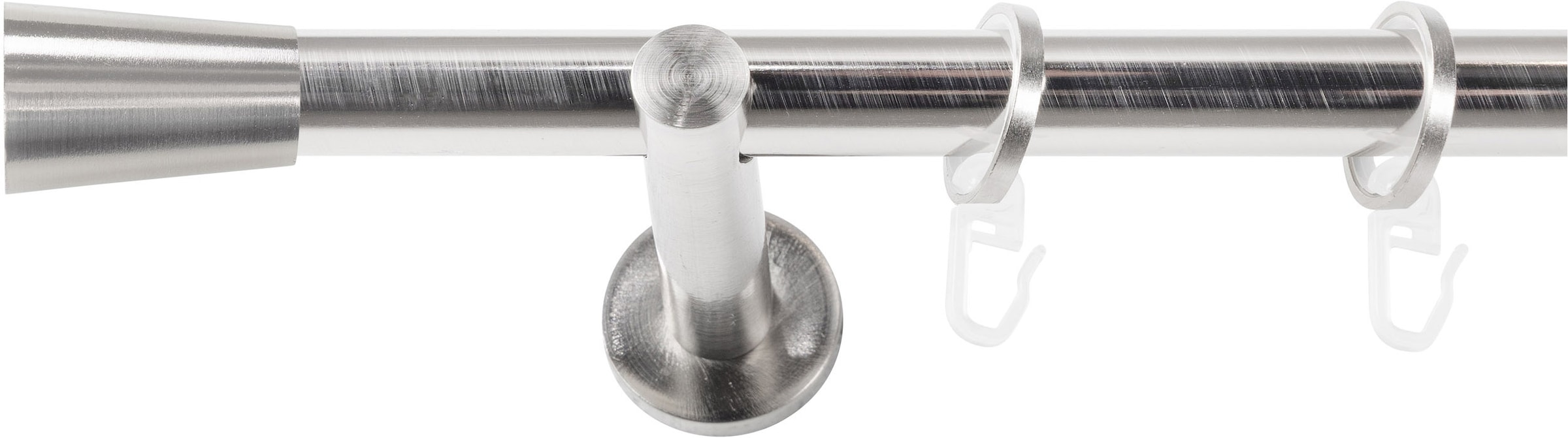 SN DECO GROUP Gardinenstange Ø 19 mm 1 läufig-läufig Fixmass;kürzbar