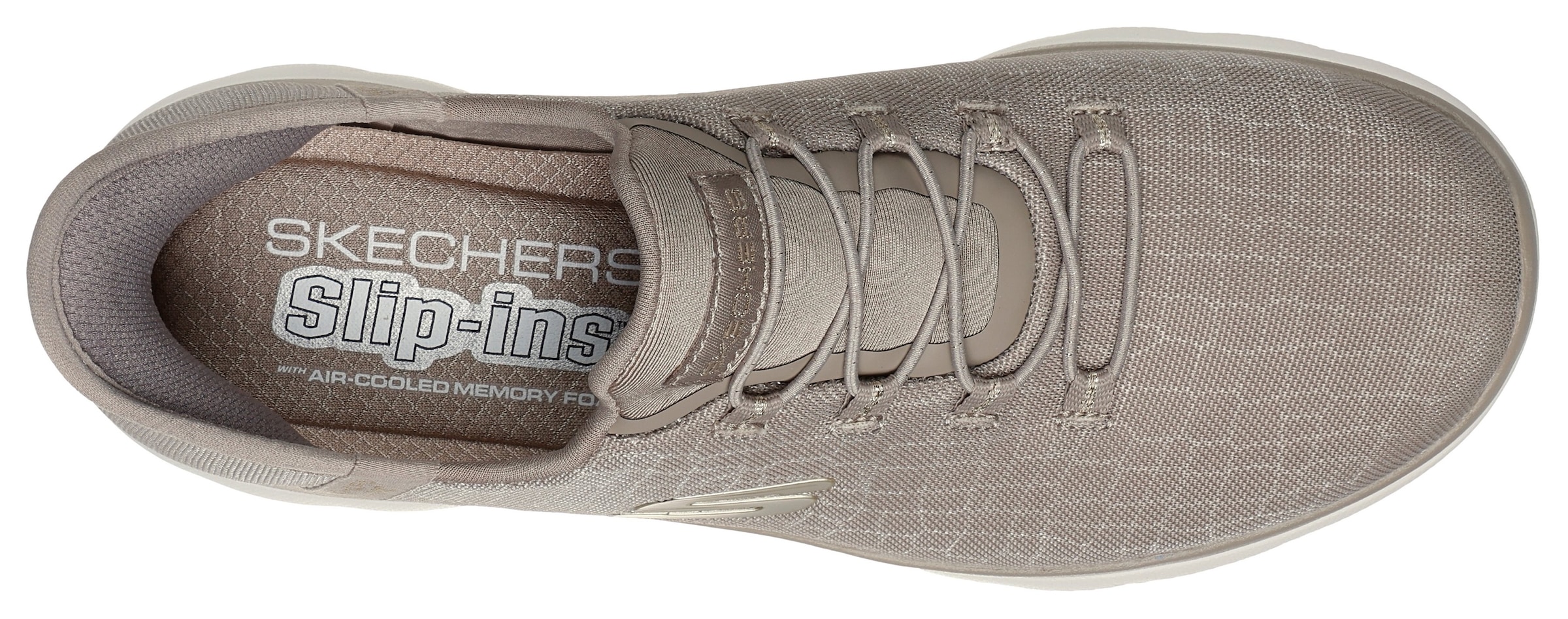 Skechers Baskets slip-on »SUMMITS-CLASSY NIGHT«  Slipper, Freizeitschuh mit komfortabler Heel Pillow Funktion