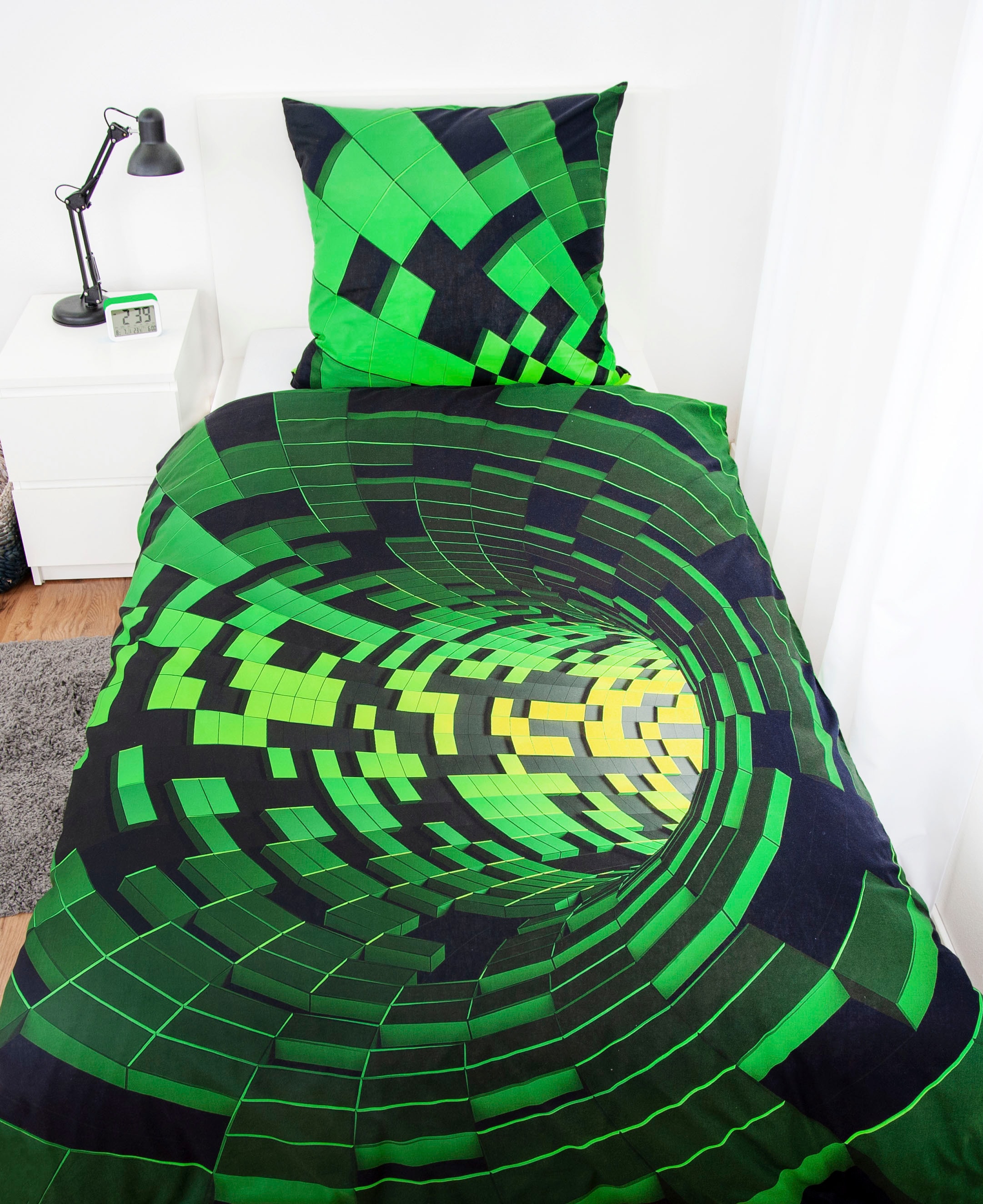 Herding Young Collection Wendebettwäsche »3D Effekt« Motiv mit 3D Effekt