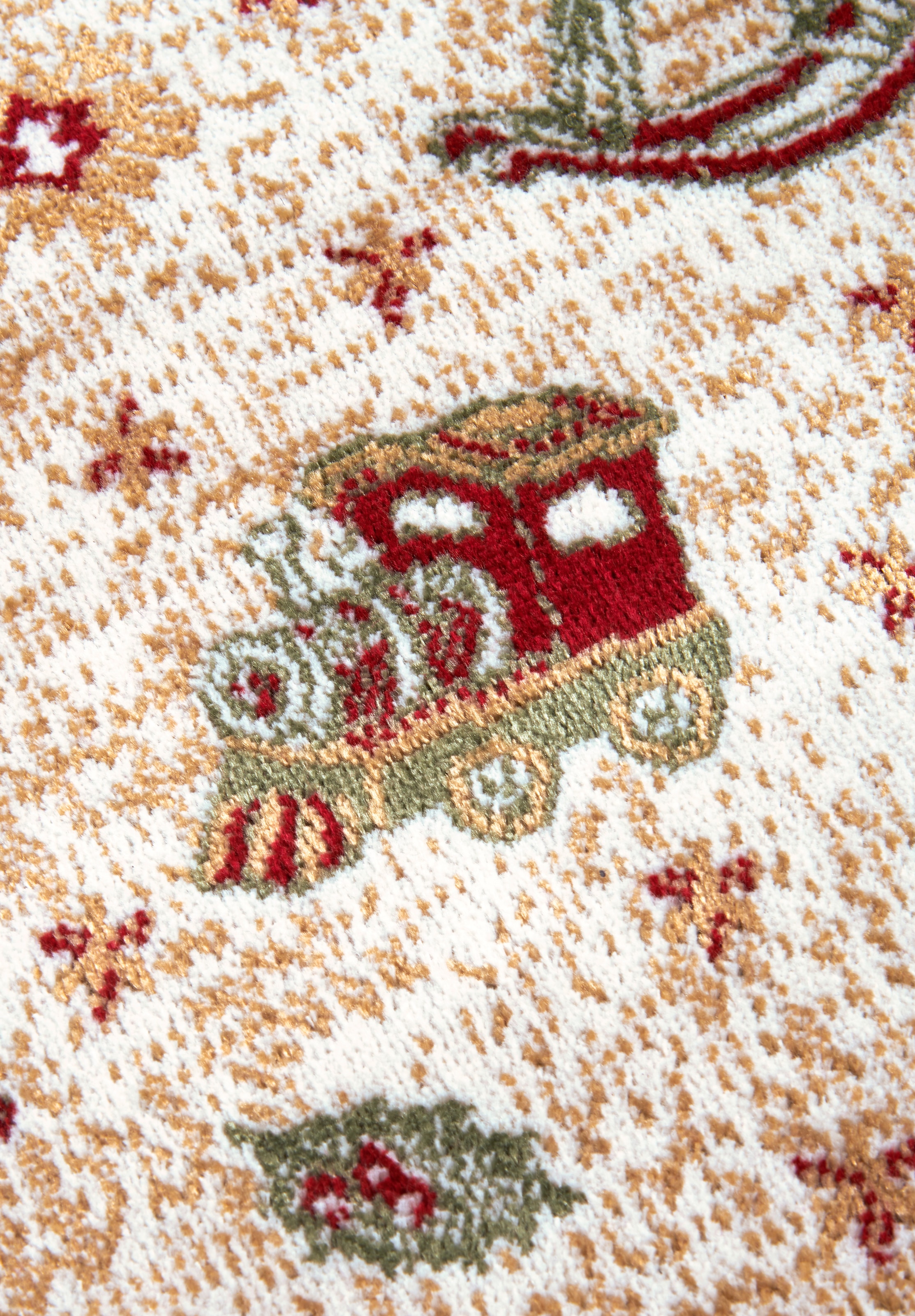 Villeroy & Boch Tapis »Nostalgic Shine Toy's Delight, eckig, rund und Läufer« Rectangulaire 6 mm Höhe Weihnachten, Wohnzimmer, Flur, Geschenk, Toys Delight, Dekoration