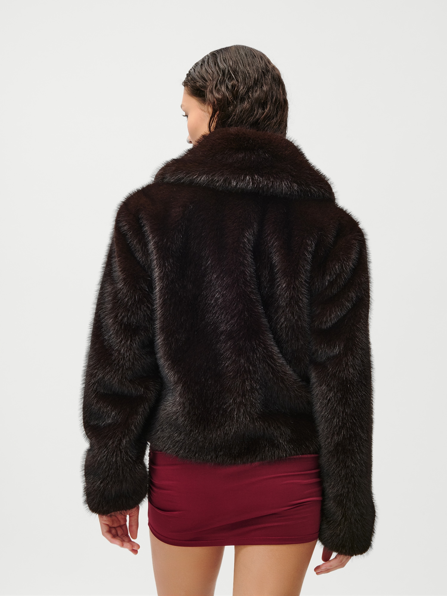 LeGer Veste en fausse fourrure »Catherine, LeGer by Lena Gercke«