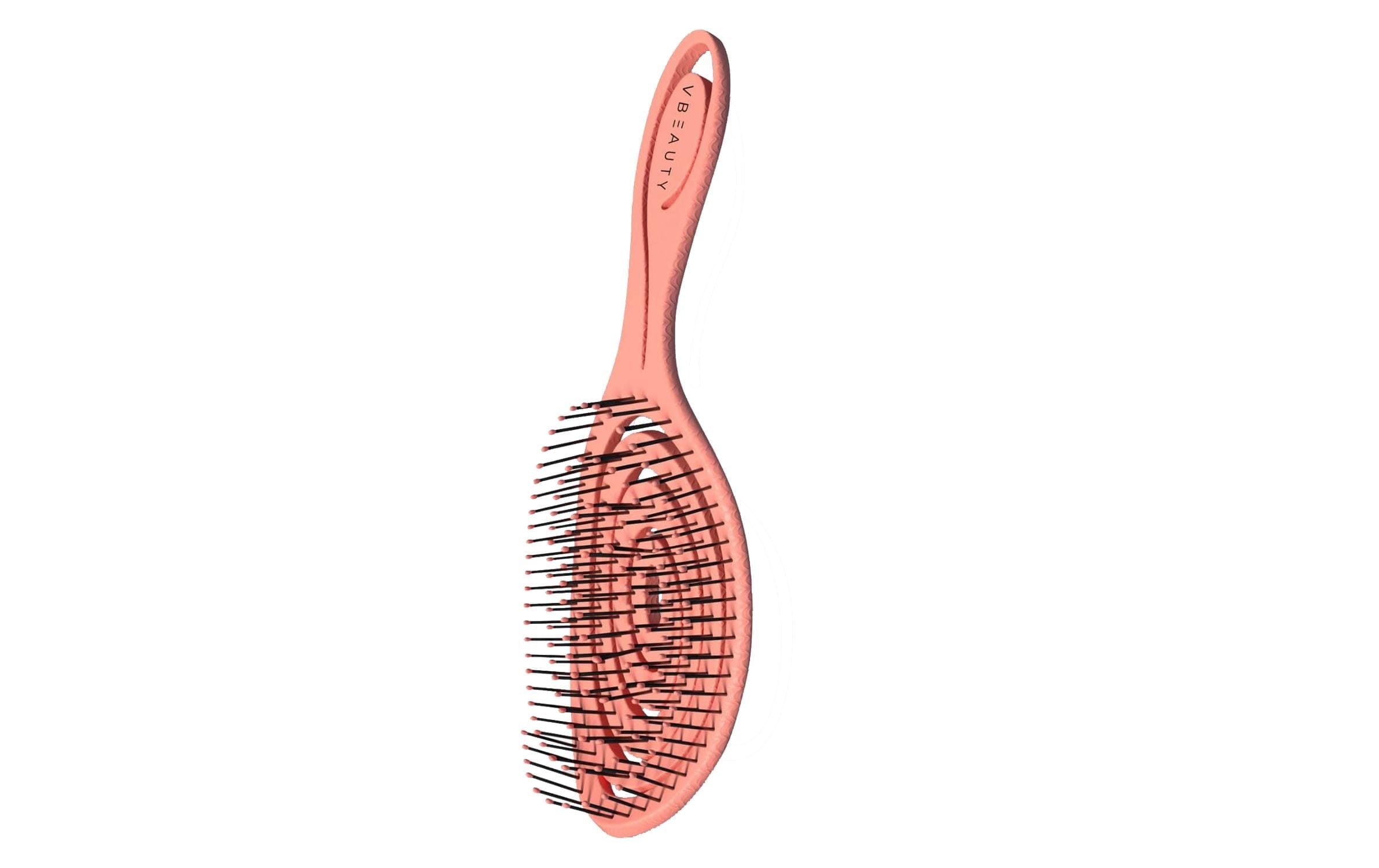   Brosse à cheveux »VBEAUTY Bio Detangler aus Bio-Stroh Koralle«