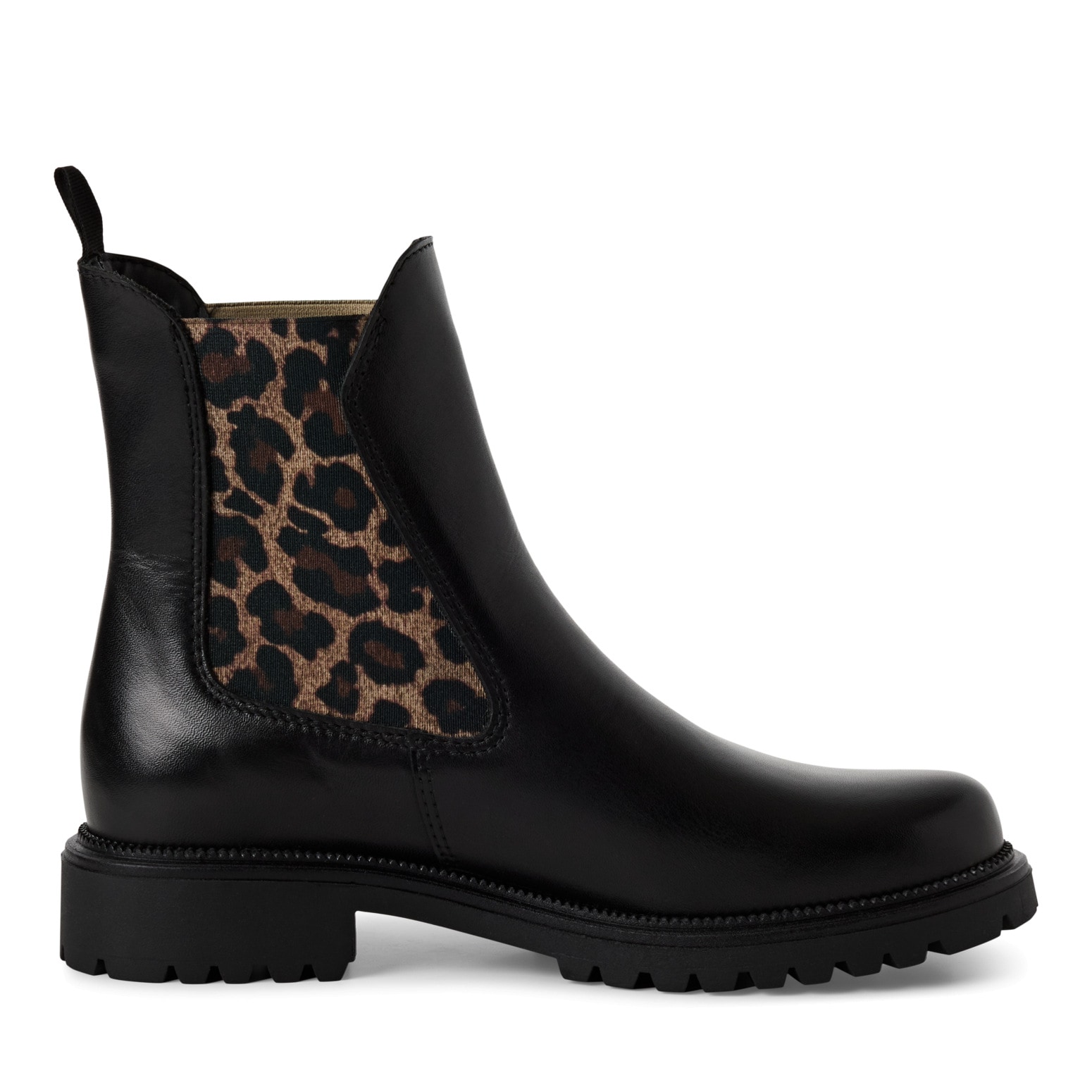 Tamaris Bottines chelsea  talon bloc, bottines à enfiler avec inserts stretch des deux côtés