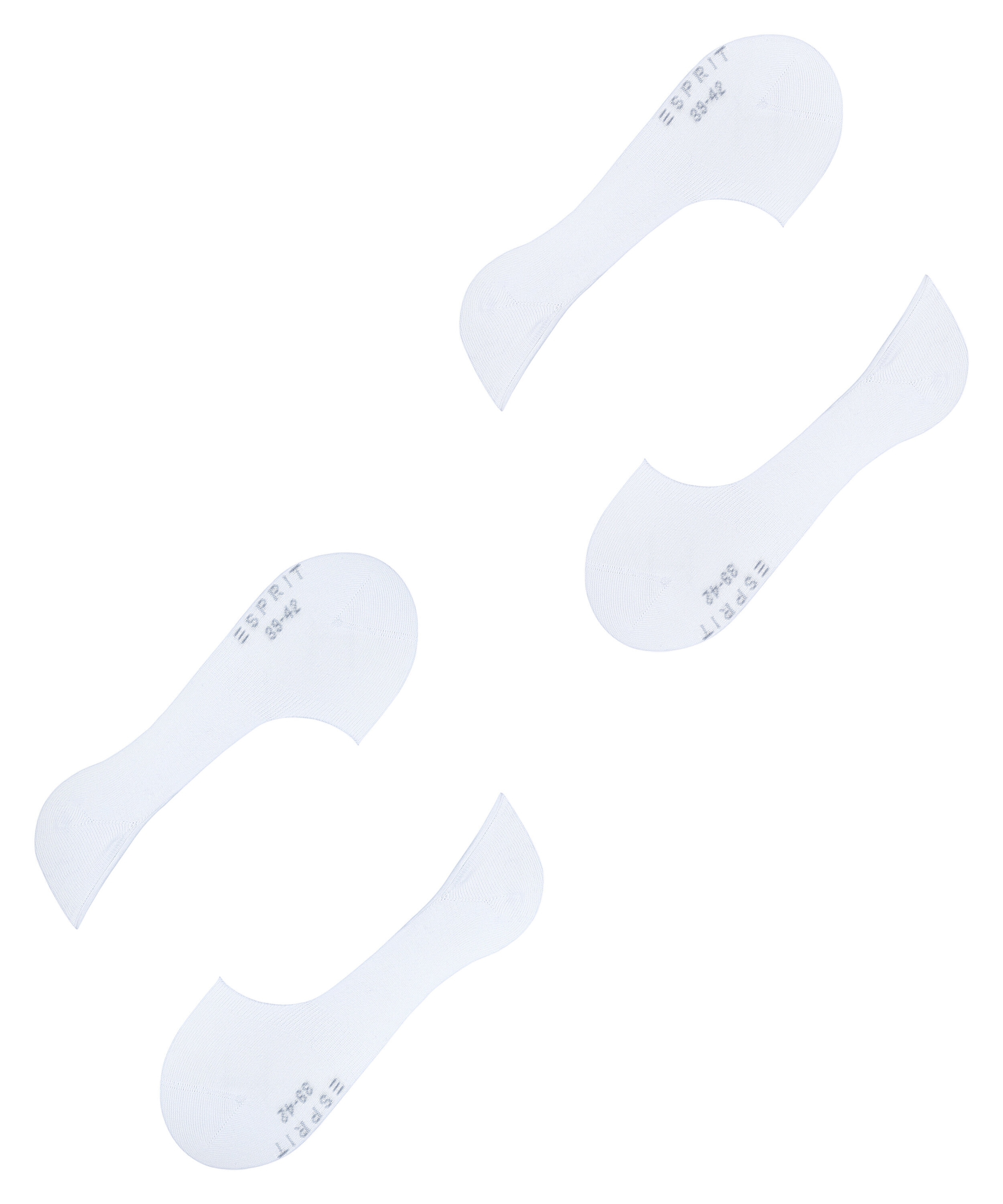 Esprit Füsslinge »Basic Uni« 2 Paar,  No-Show-Socks, Cotton-Mix, sportliches Design