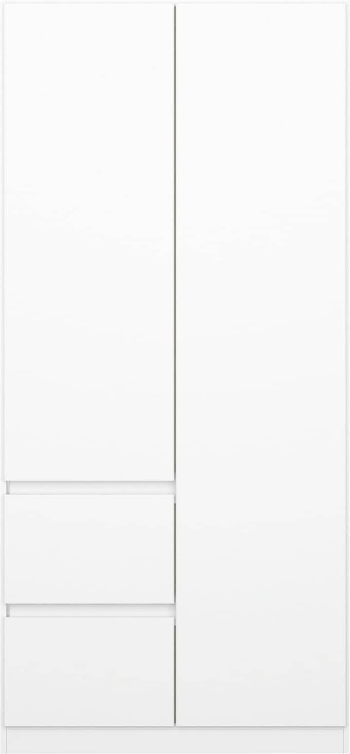 rauch Drehtürenschrank »Kleiderschrank Schrank Garderobe Wäscheschrank Ankleide NIDDA« Breiten 91/136/181 cm, Höhe 197 cm,  grifflose Front sowie Push-to-Open Funktion MADE IN GERMANY