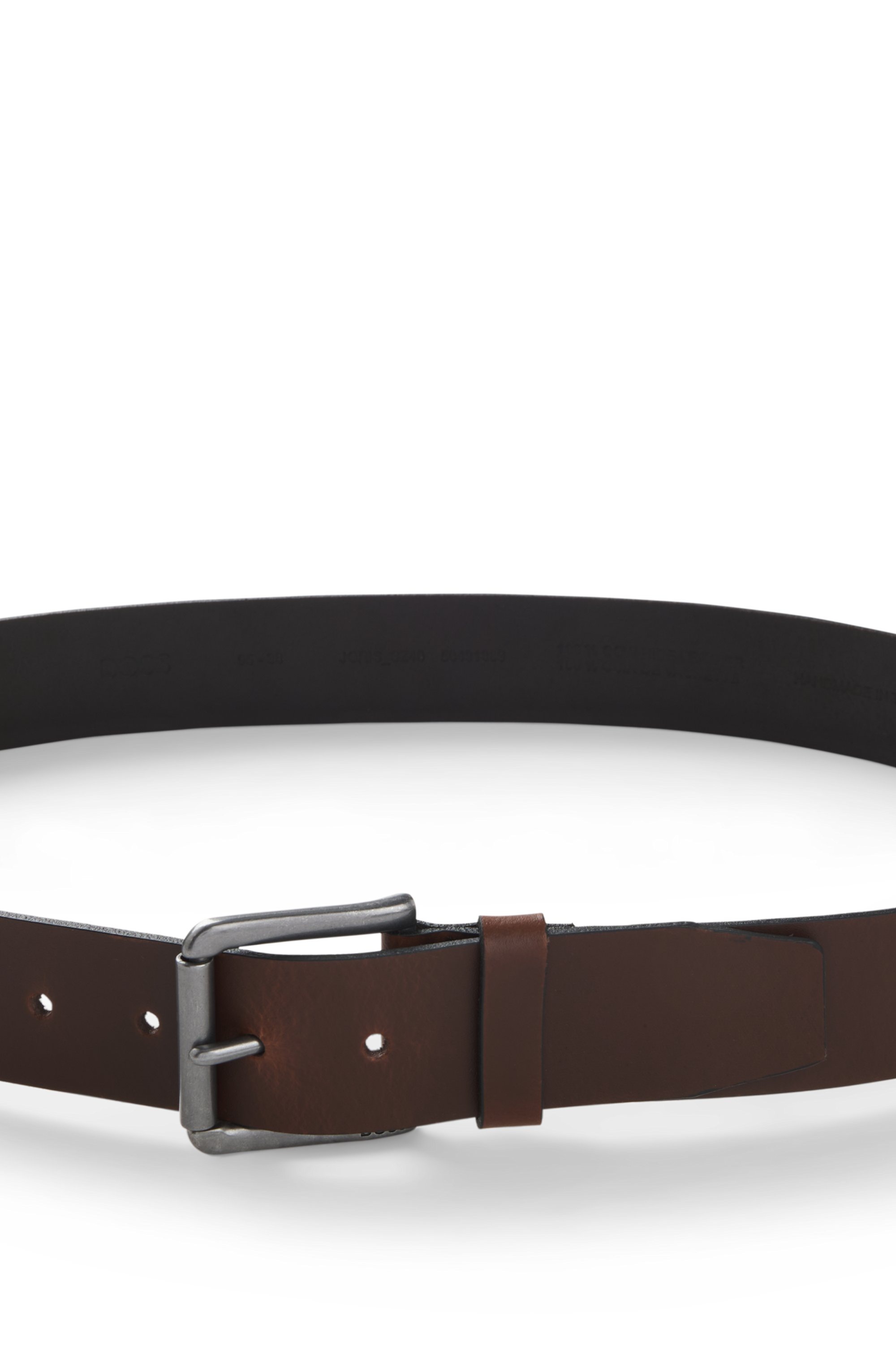 BOSS Ceinture en cuir »Joris Sz40« mit Logo auf der Dornschliesse