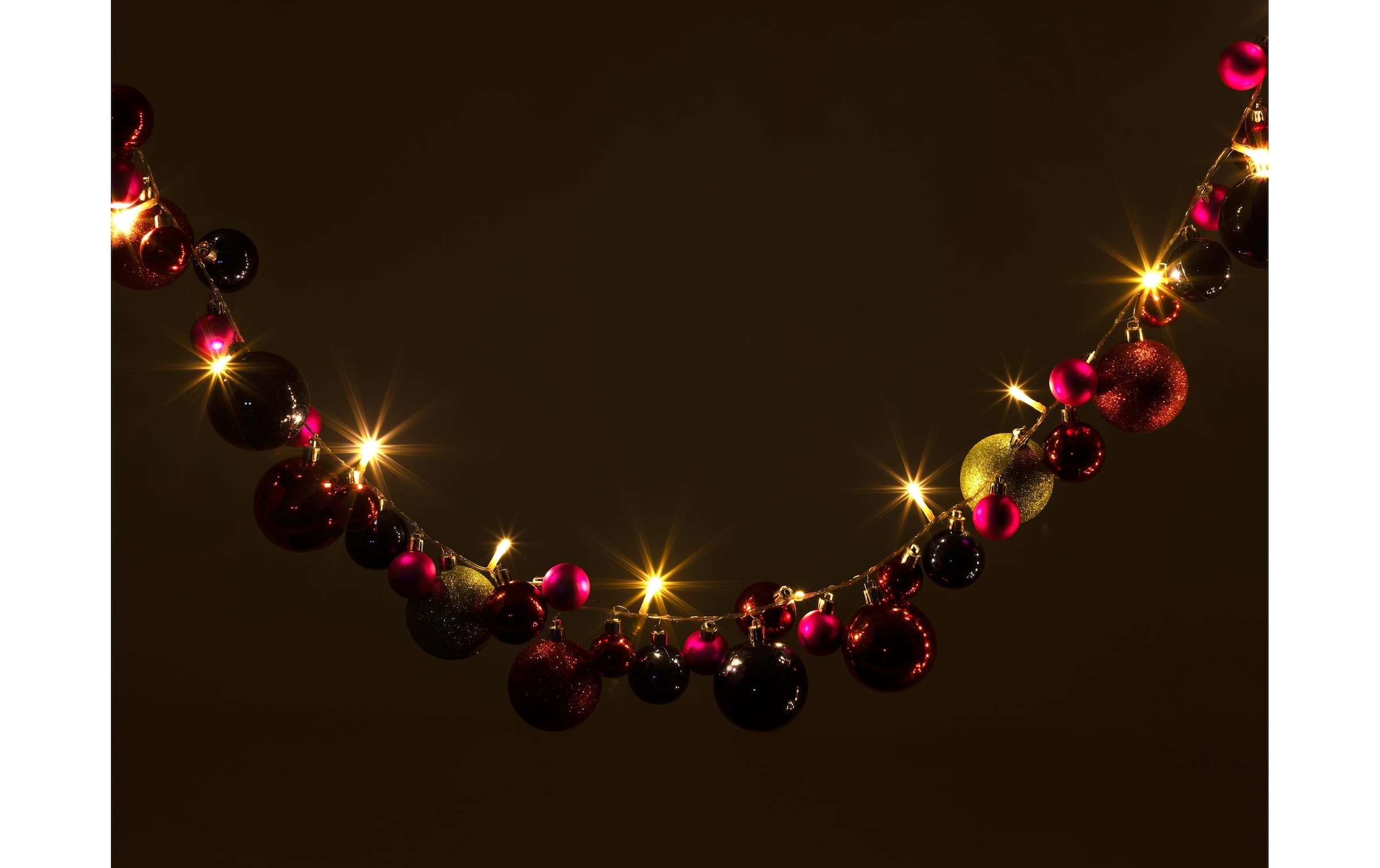 Cocon Guirlande lumineuse LED »mit Weihnachtskugeln, 4 m« 40 cuis-flammig