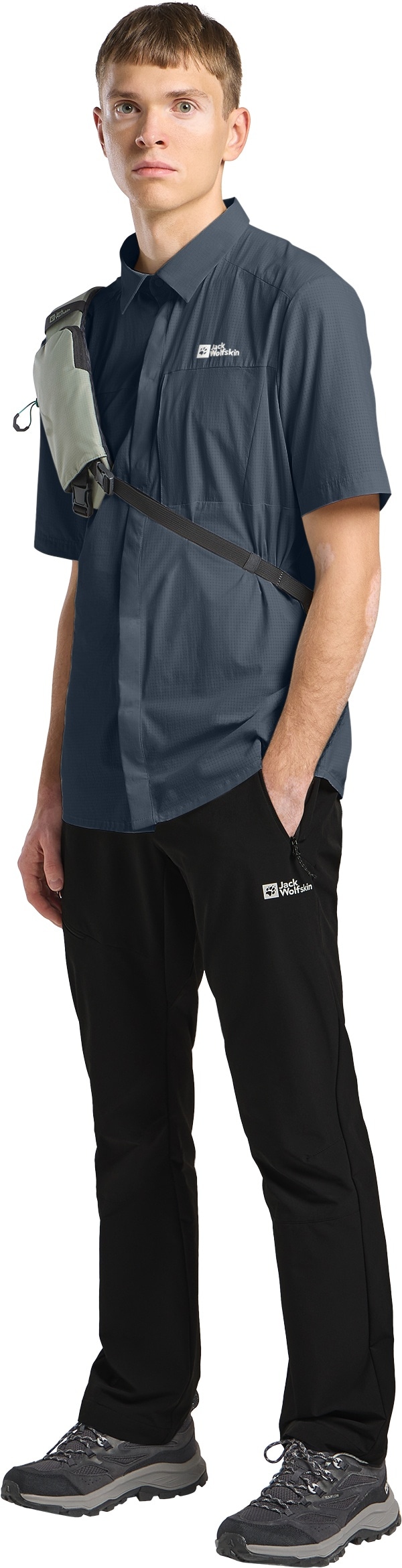 Jack Wolfskin Chemisier fonctionnel »VANDRA S/S SHIRT M«