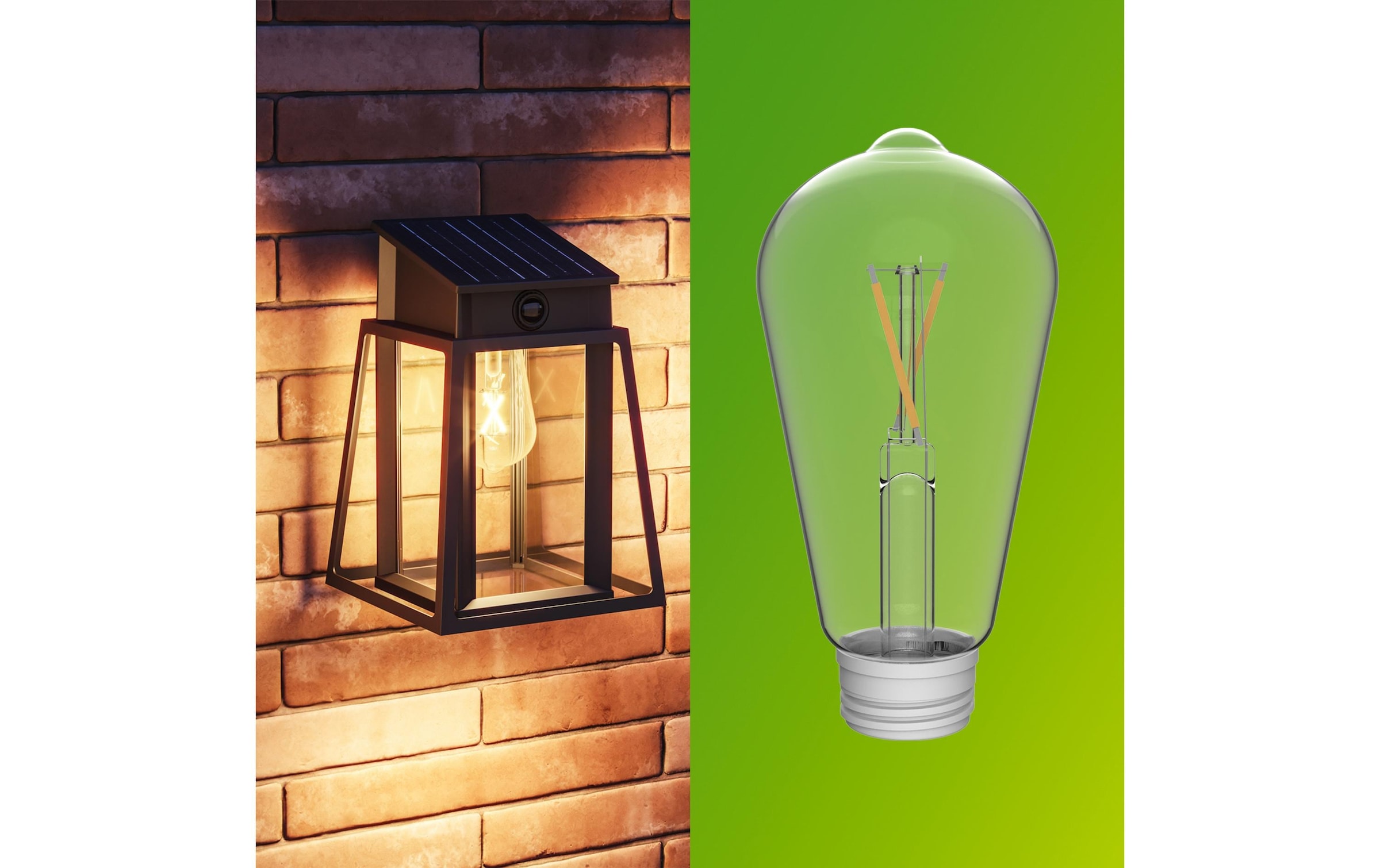 Philips LED Solarleuchte Warmweiss