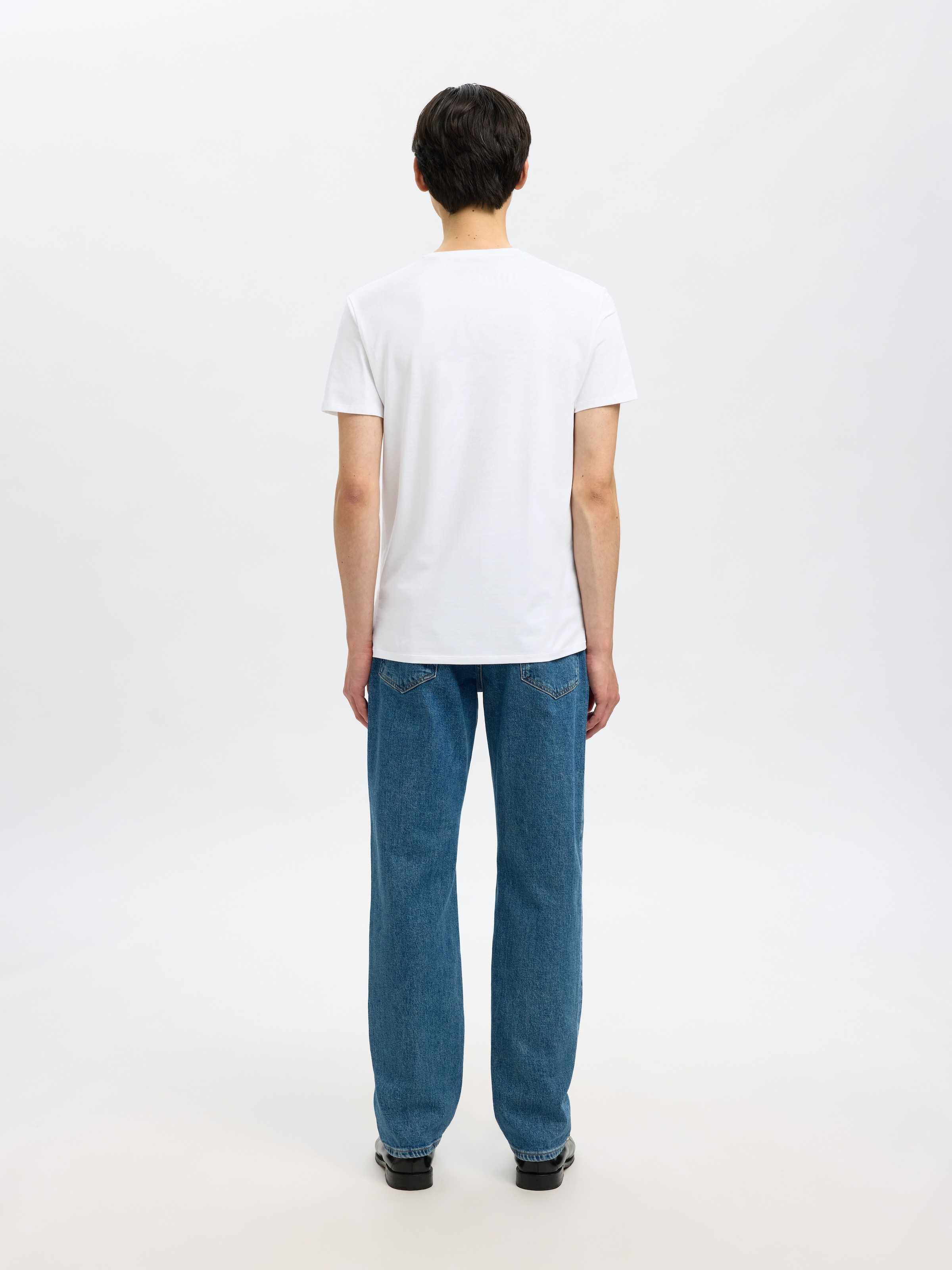 SELECTED T-Shirt »SLHROLAND SS O-NECK TEE 3-PACK NOOS«