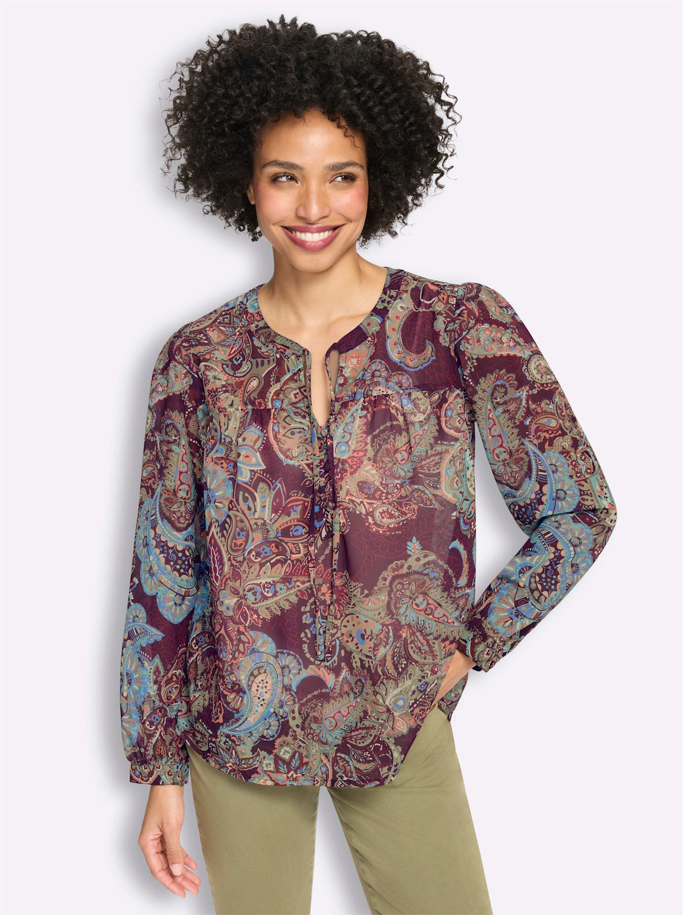 heine Blouse à pression