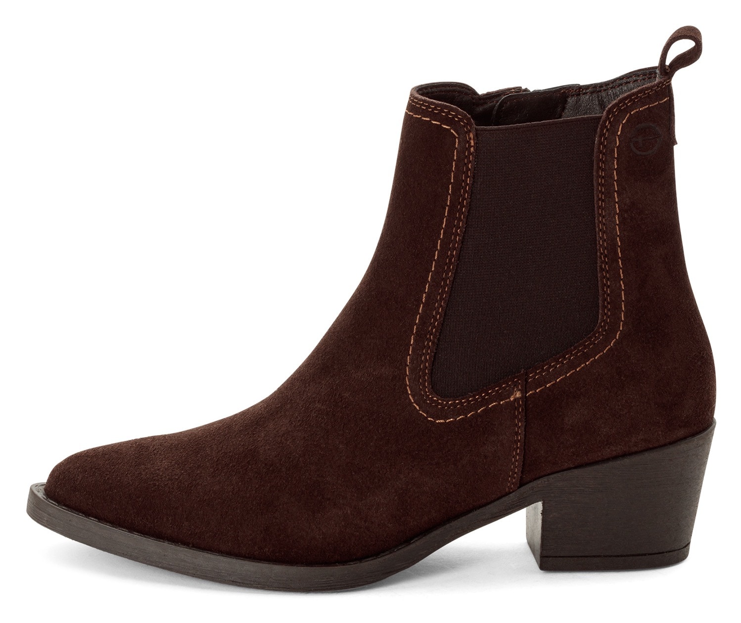 Tamaris Bottines chelsea  , talon bloc, bottine cowboy, bottine western avec élastique