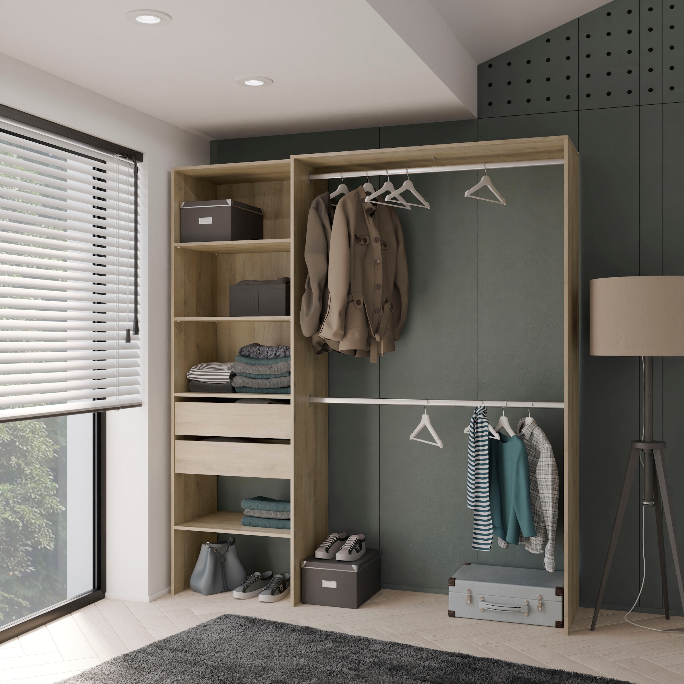 Demeyere GROUP Armoire vestiaire »LIMA Schrankinneneinrichtung« système d'armoire