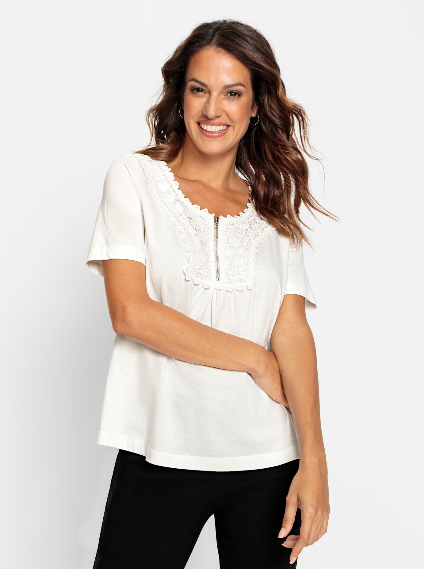 Inspirationen Kurzarmshirt »Shirt« 1 Stk.