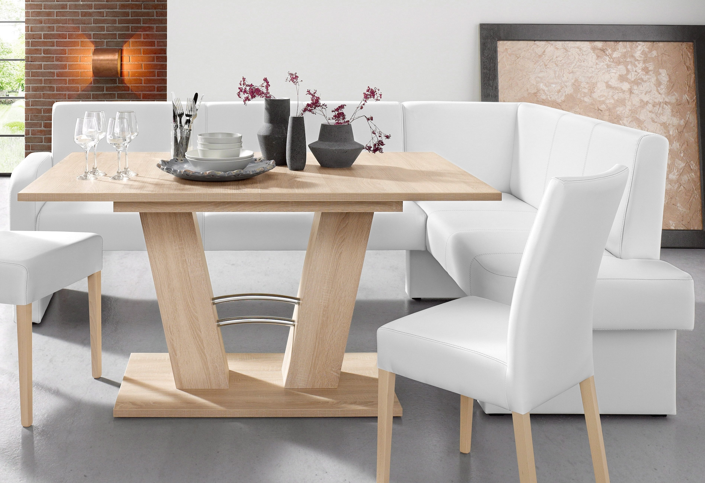 Home affaire Banc d'angle »Umag« 210 x 60 cm