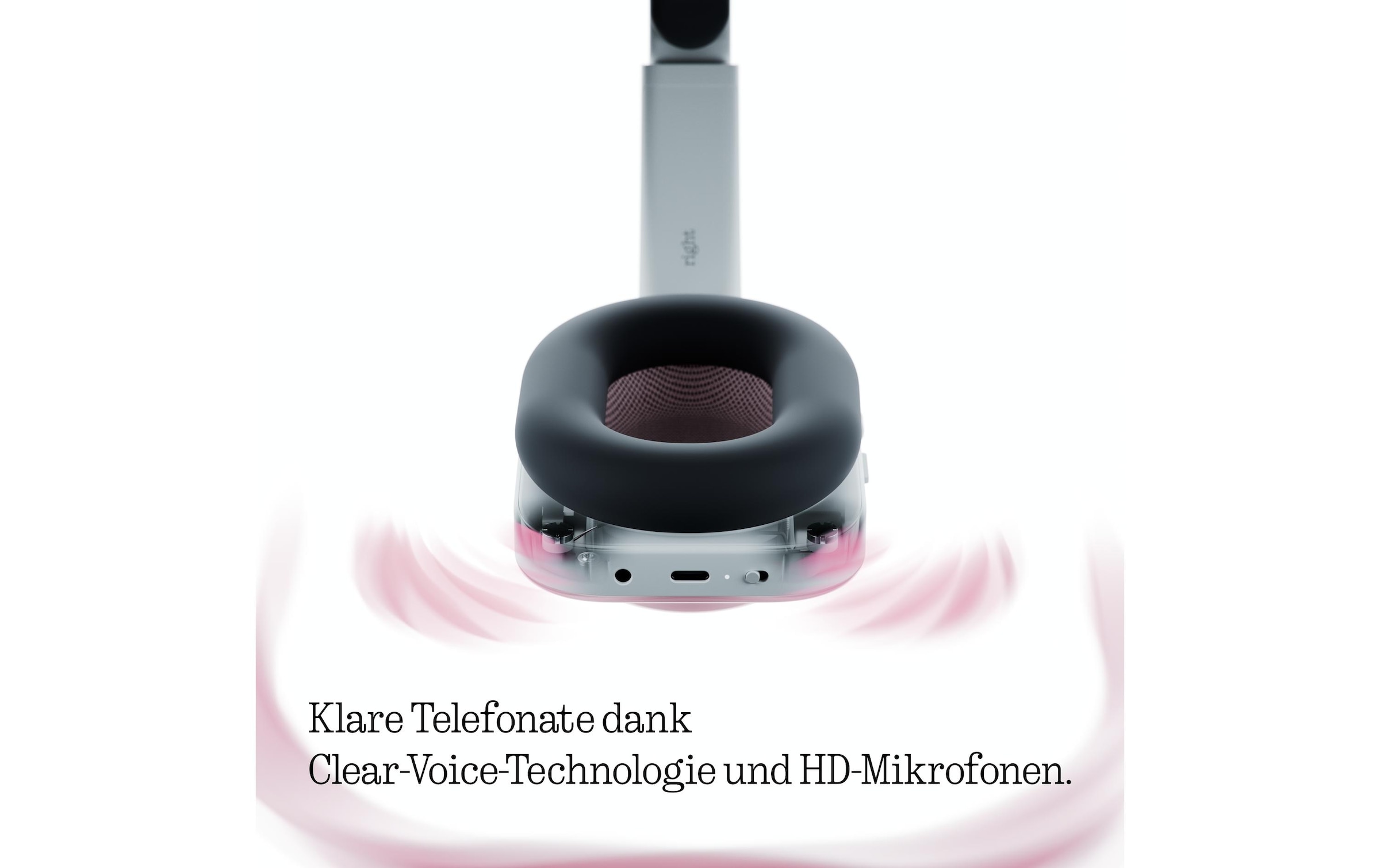 NOTHING Over-Ear-Kopfhörer »Headphone (a)« Bluetooth Active Noise Cancelling (ANC) | Freisprechfunktion | Hi-Res | Transparenzmodus