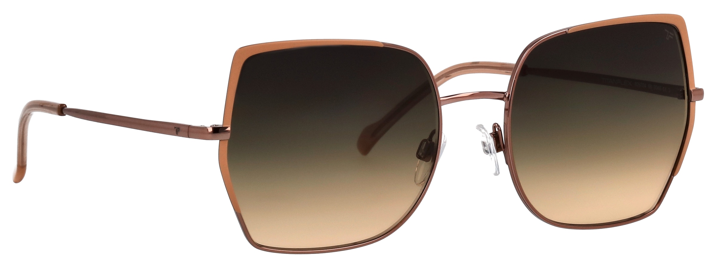 TITANflex Lunettes de soleil »826704« Form Feminin , Titanflex Logo auf Glas und Bügel, Polyamid UV 400