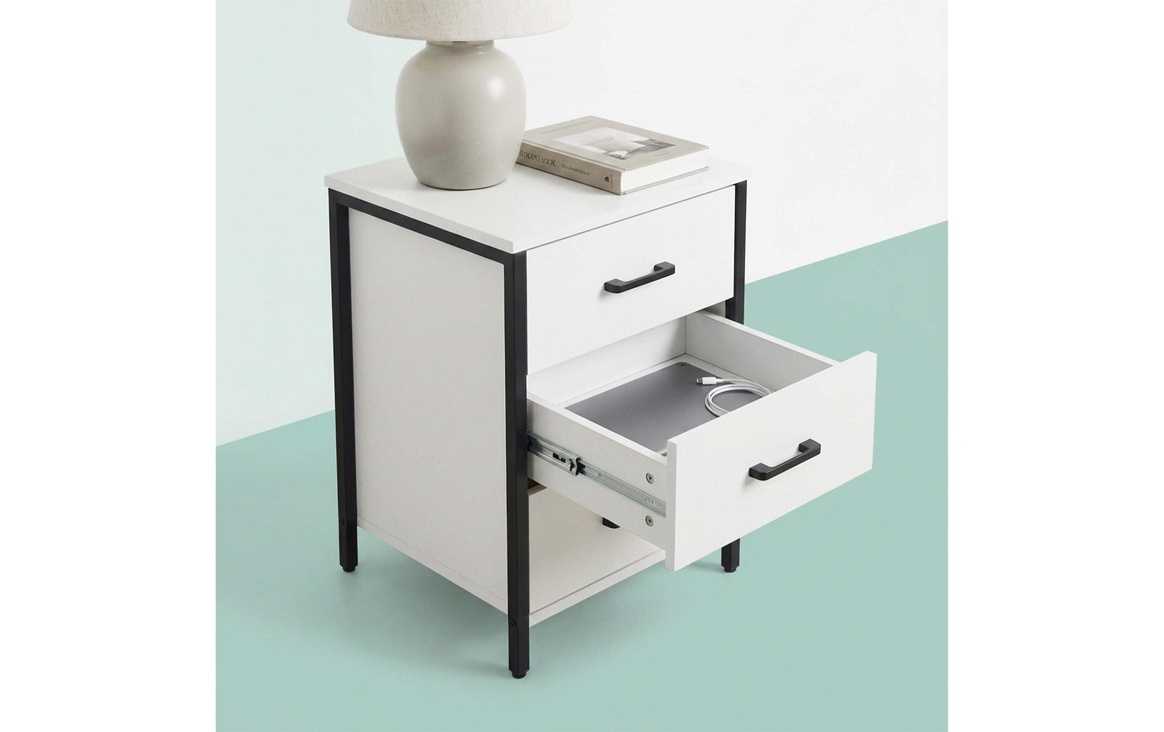 relaxdays Table de nuit »40 x 60 cm«