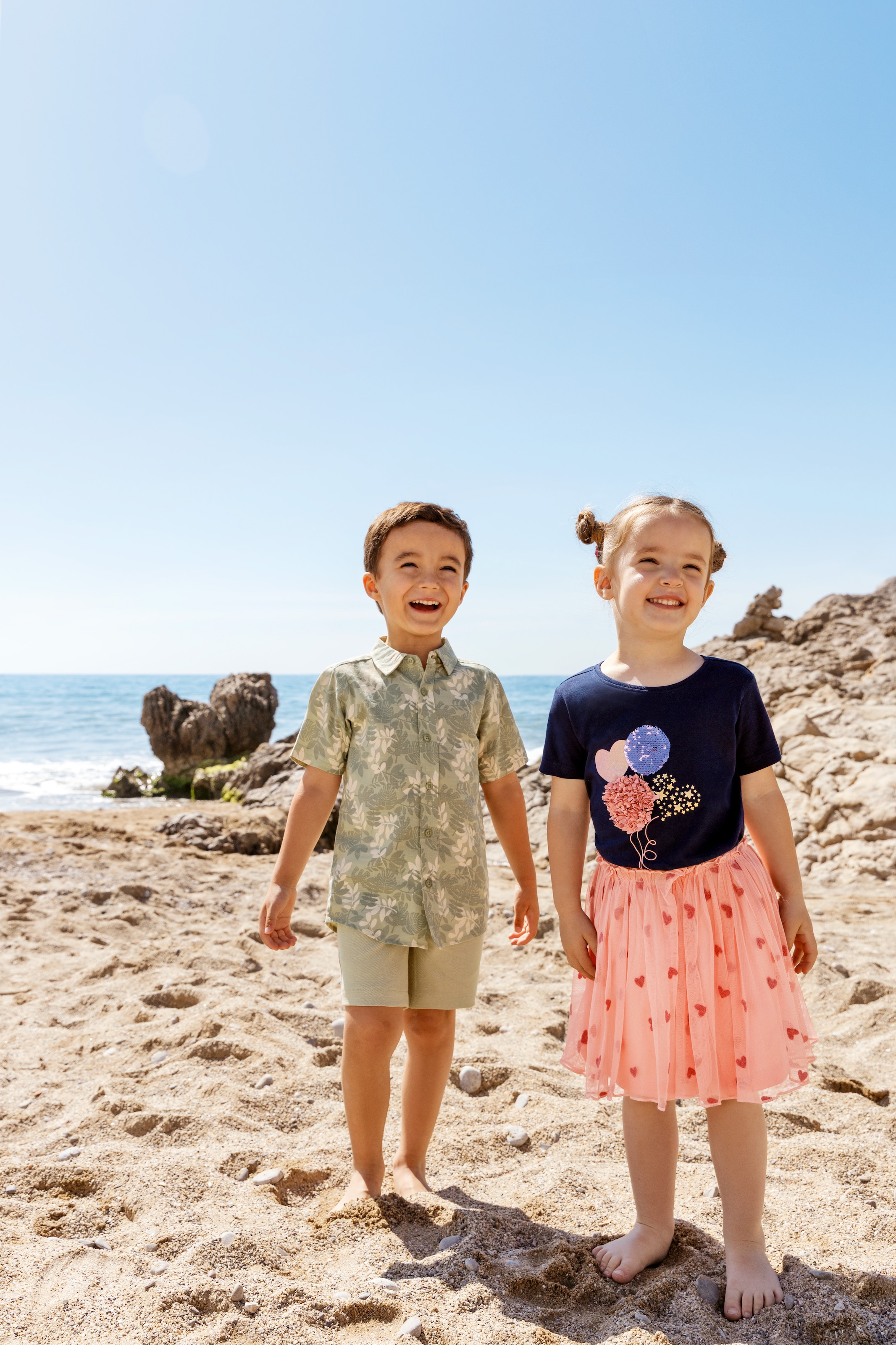 Blue Seven Tüllrock in Midi-Länge