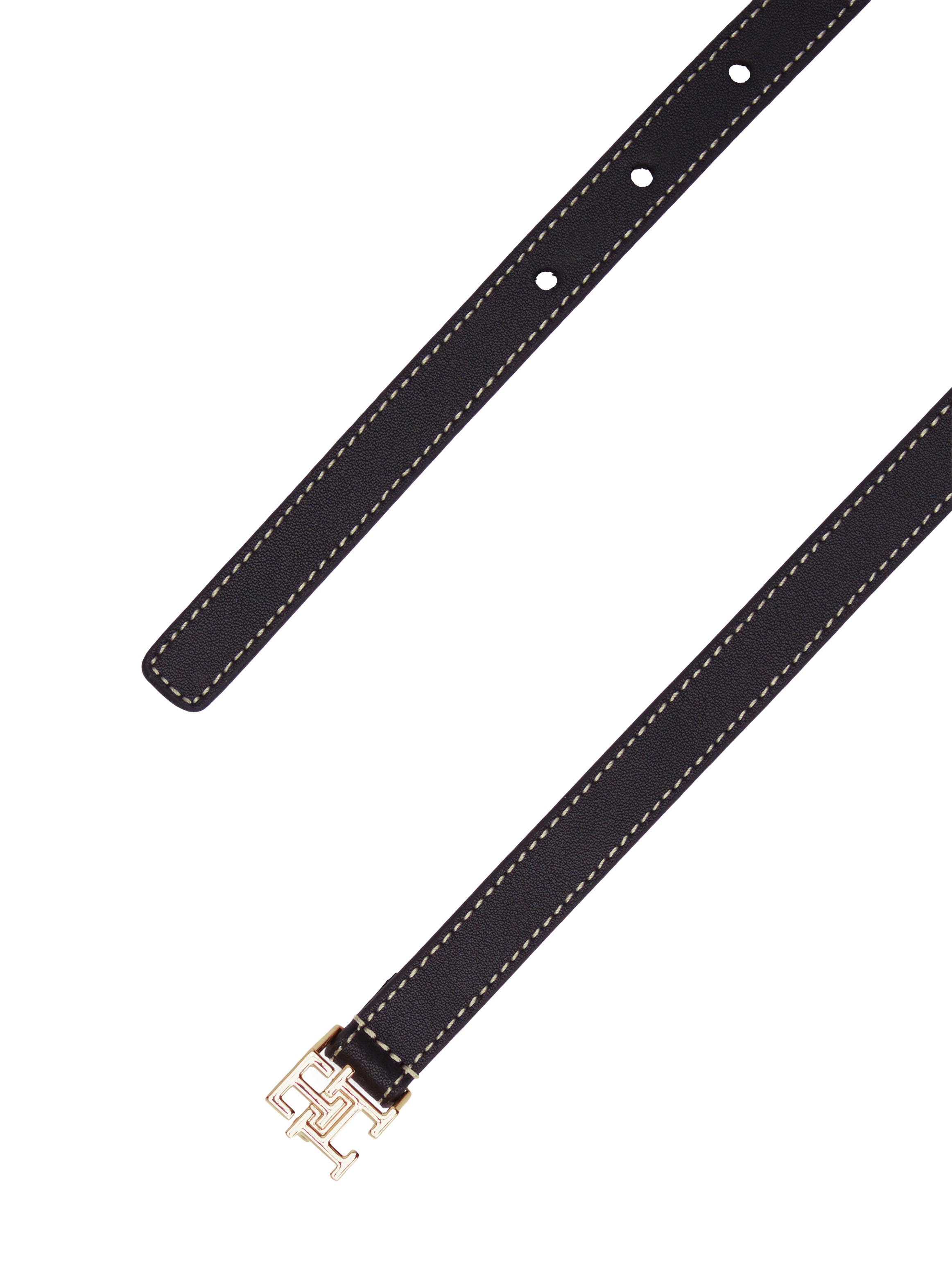 Tommy Hilfiger Ledergürtel »TH LOGO 1.5 cm breit«