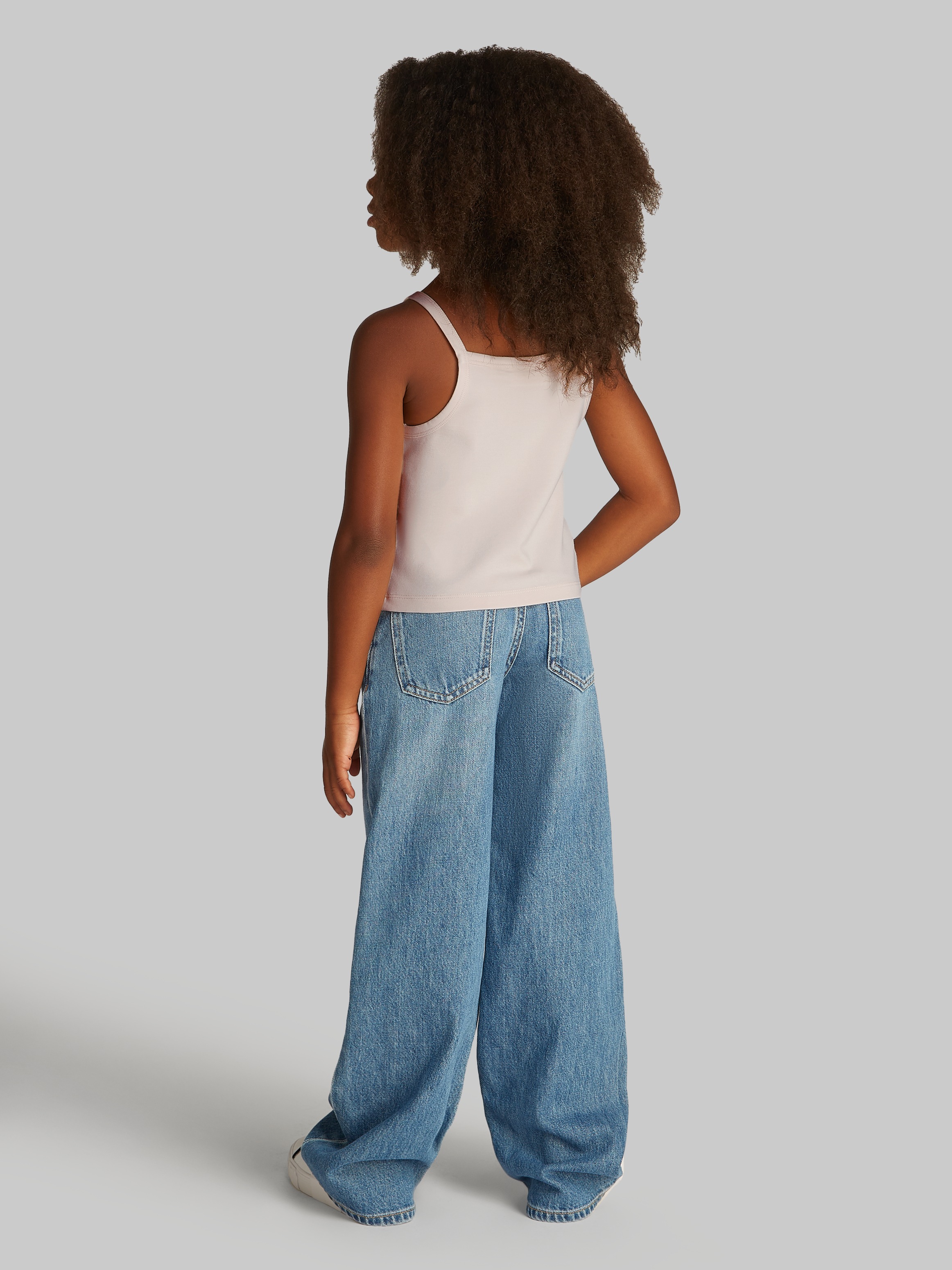 Calvin Klein Jeans T-shirt »PUNTO STRAP TOP« mit Logoschriftzug