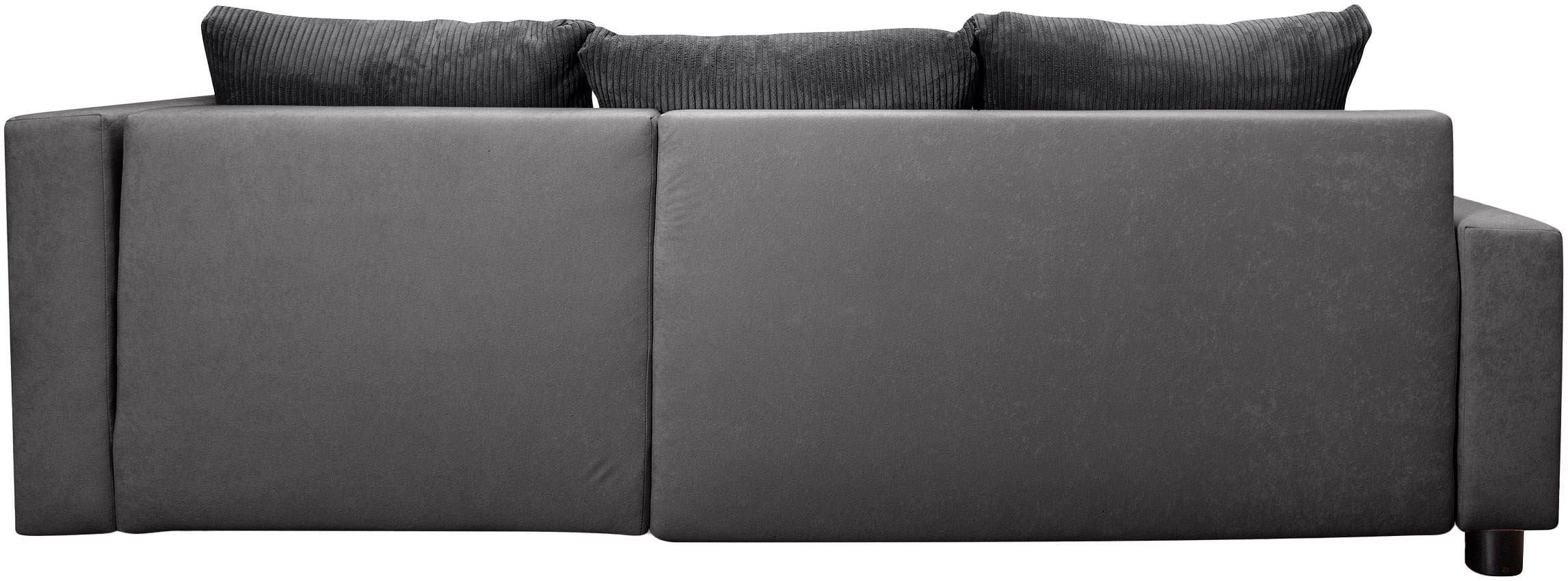 COLLECTION AB Ecksofa »Parma L-Form« mit Schlaffunktion und Bettkasten, inklusive Kissen, Bonellfederkern