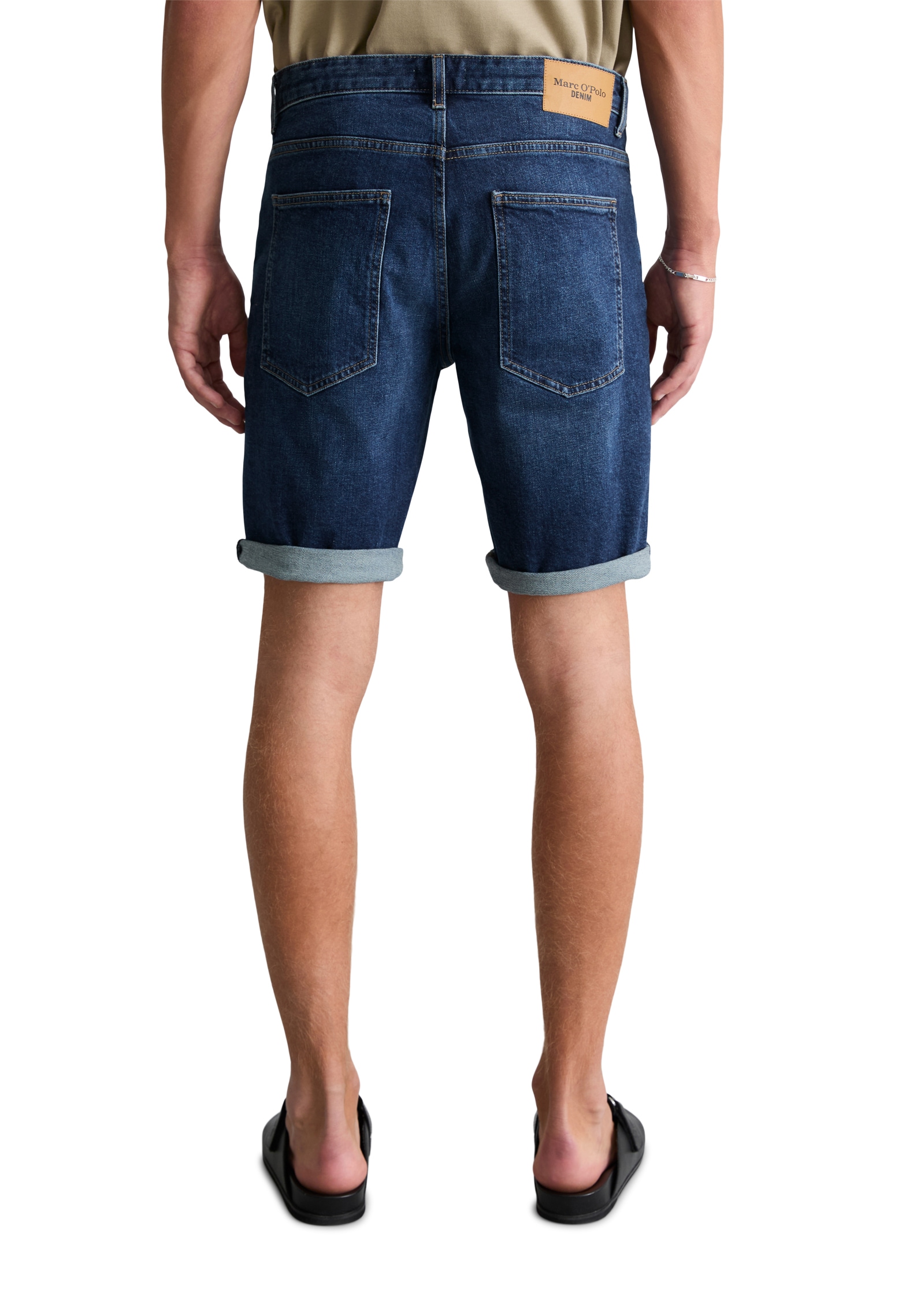 Marc O'Polo DENIM Short en jean »Model Mats tapered fit aus Bio-Baumwoll-Mix«