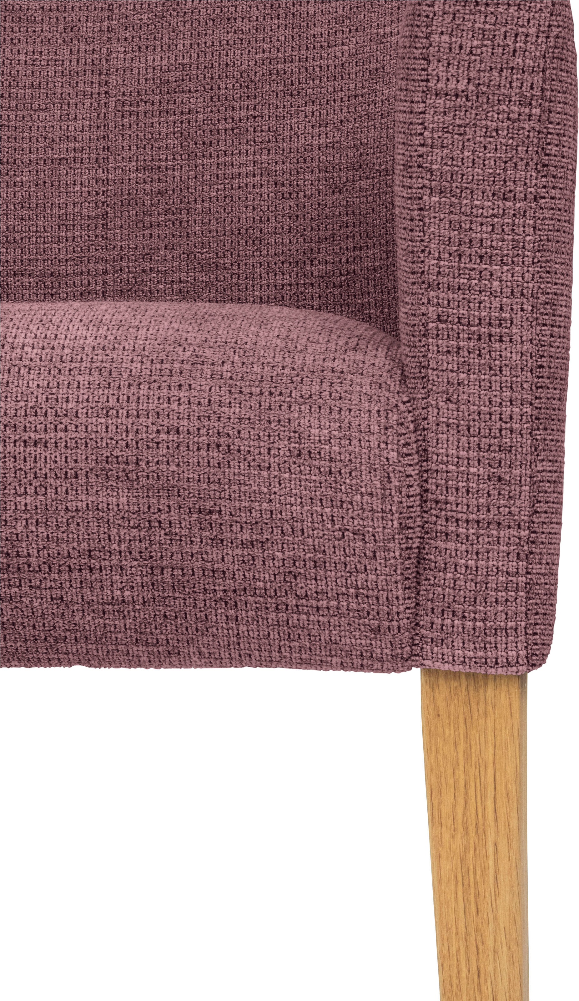 Home affaire Chaise avec accoudoirs »King« () chaise de salle à manger avec rembourrage confortable, fauteuil de salle à manger avec accoudoirs