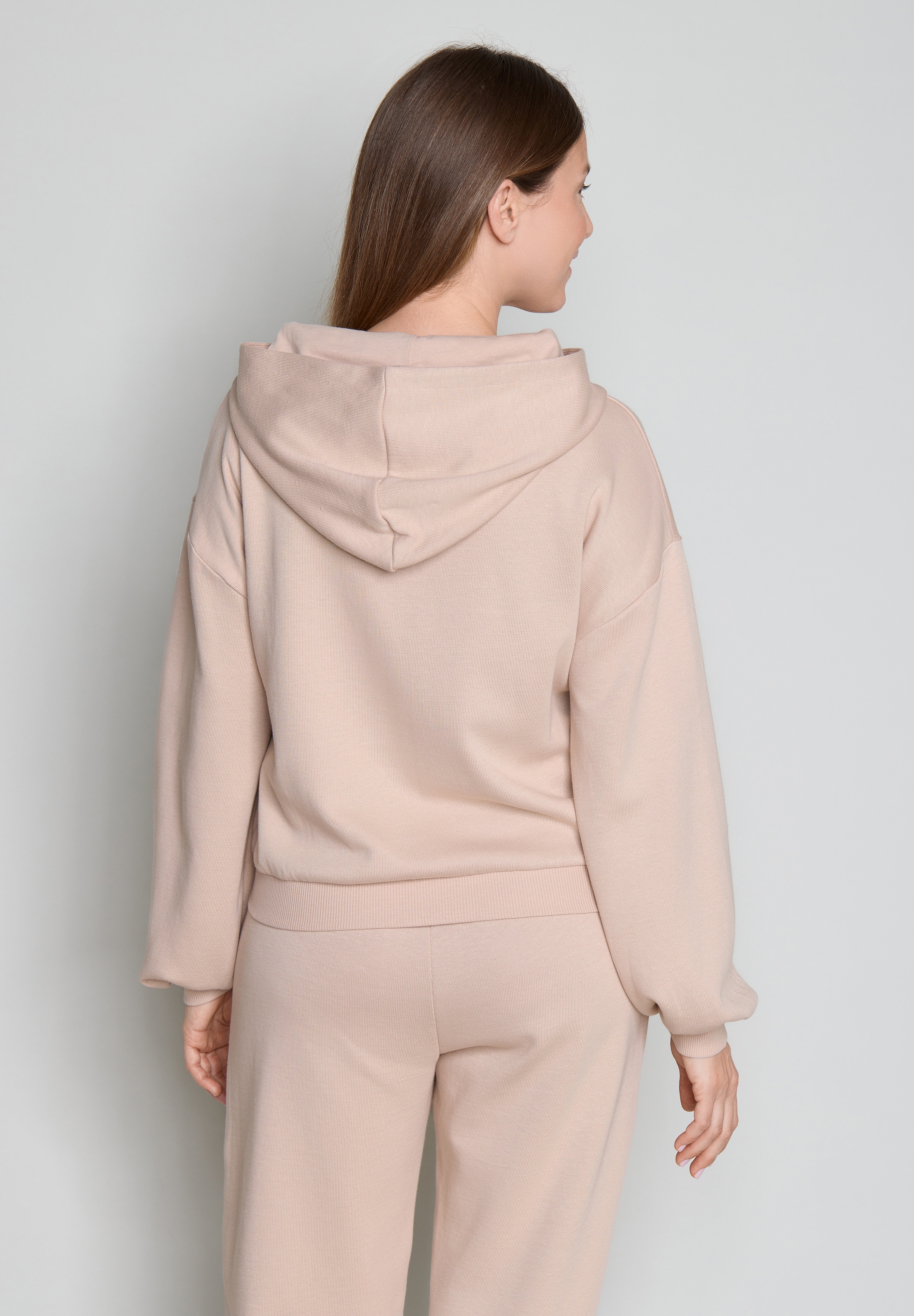 JOOP! Veste sweat mit Kapuze, für Homewear und Loungewear, aus Jersey