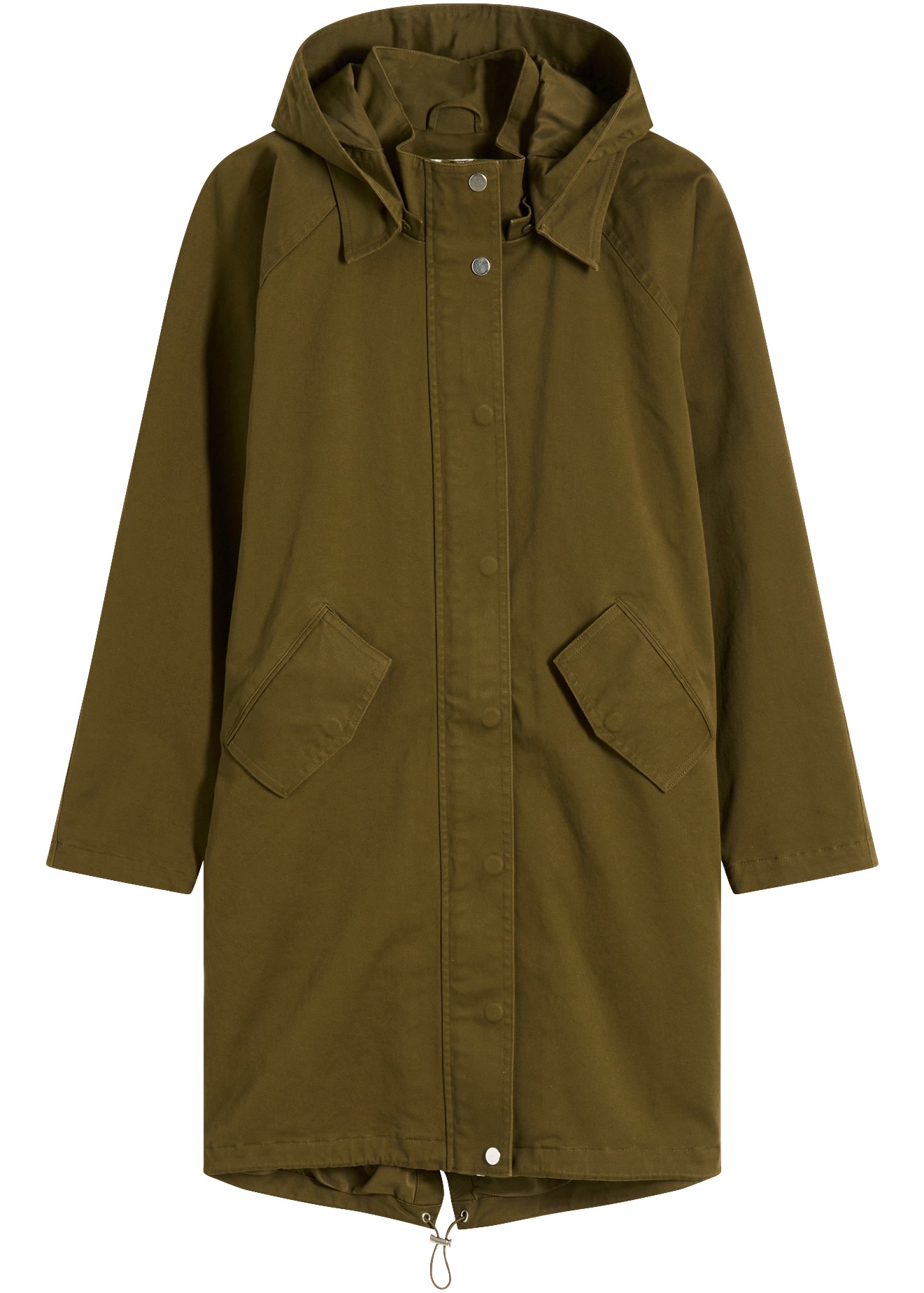 bonprix Parka déperlant, en coton et élasthanne, avec doublure polyester