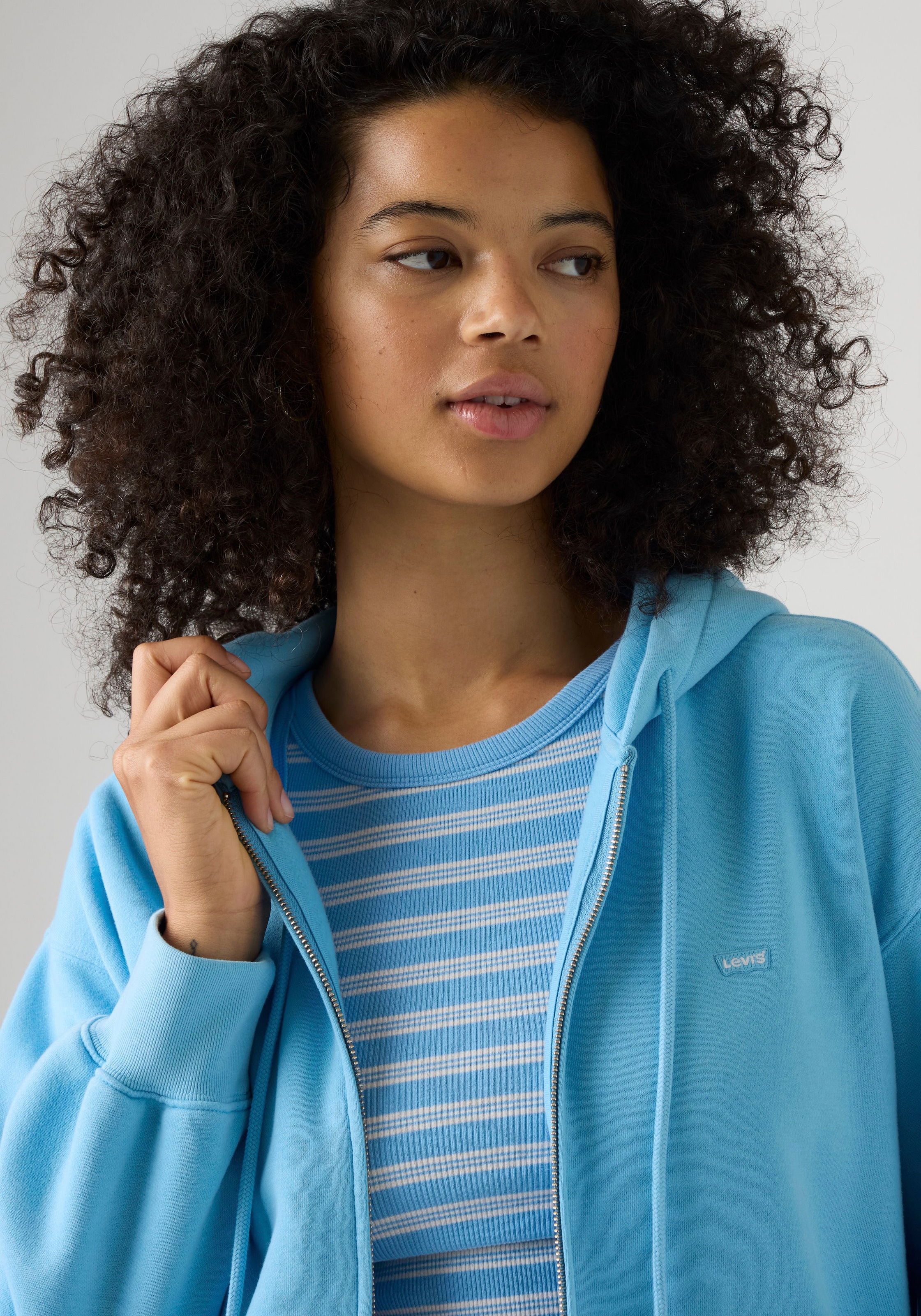 Levi's® Hoodie »EVERYDAY FULL ZIP HOODIE SWEATSHIRT«, avec broderie logo
