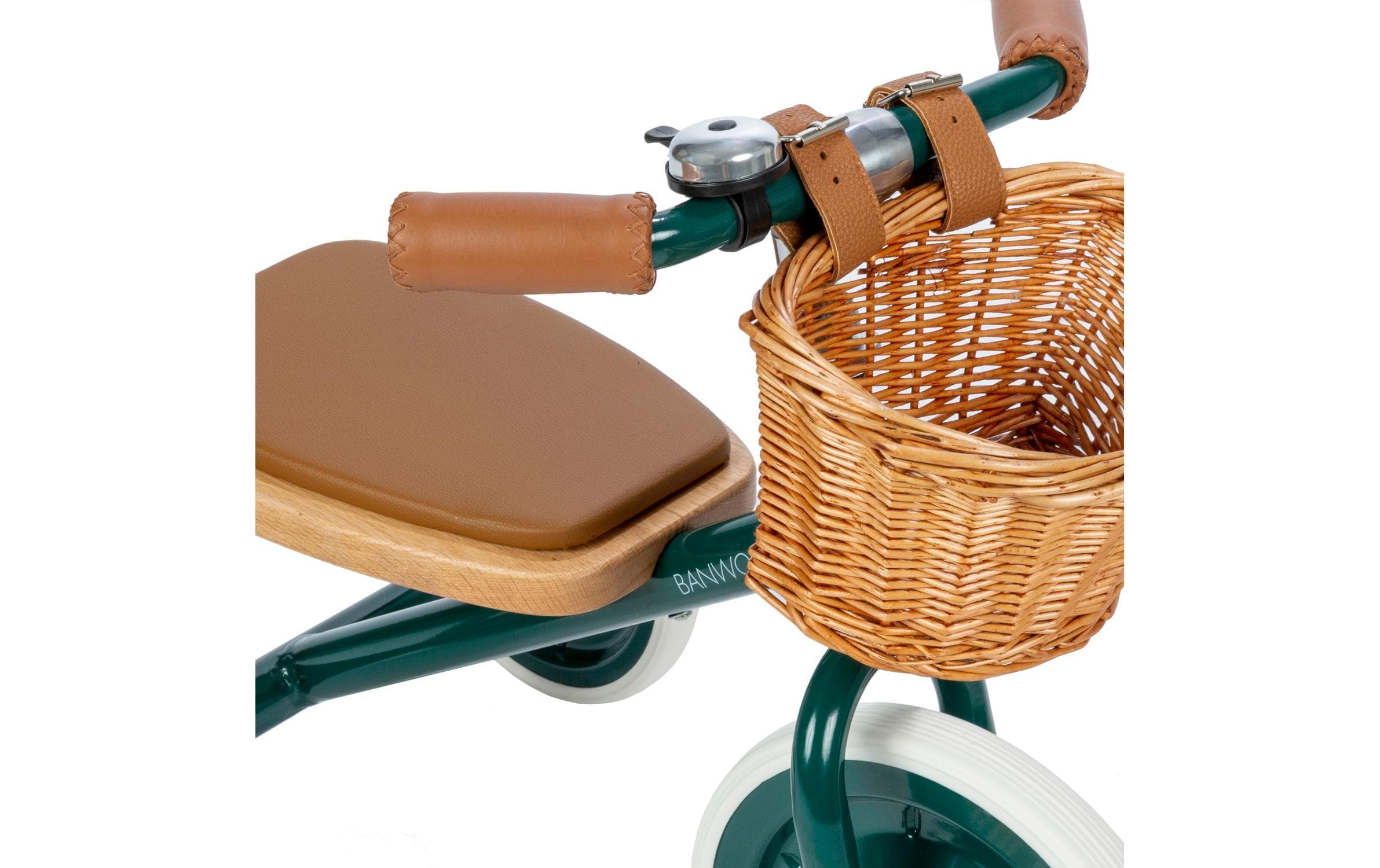   Dreirad »Banwood Trike« Retro-Dreirad mit Korb und Schiebestange