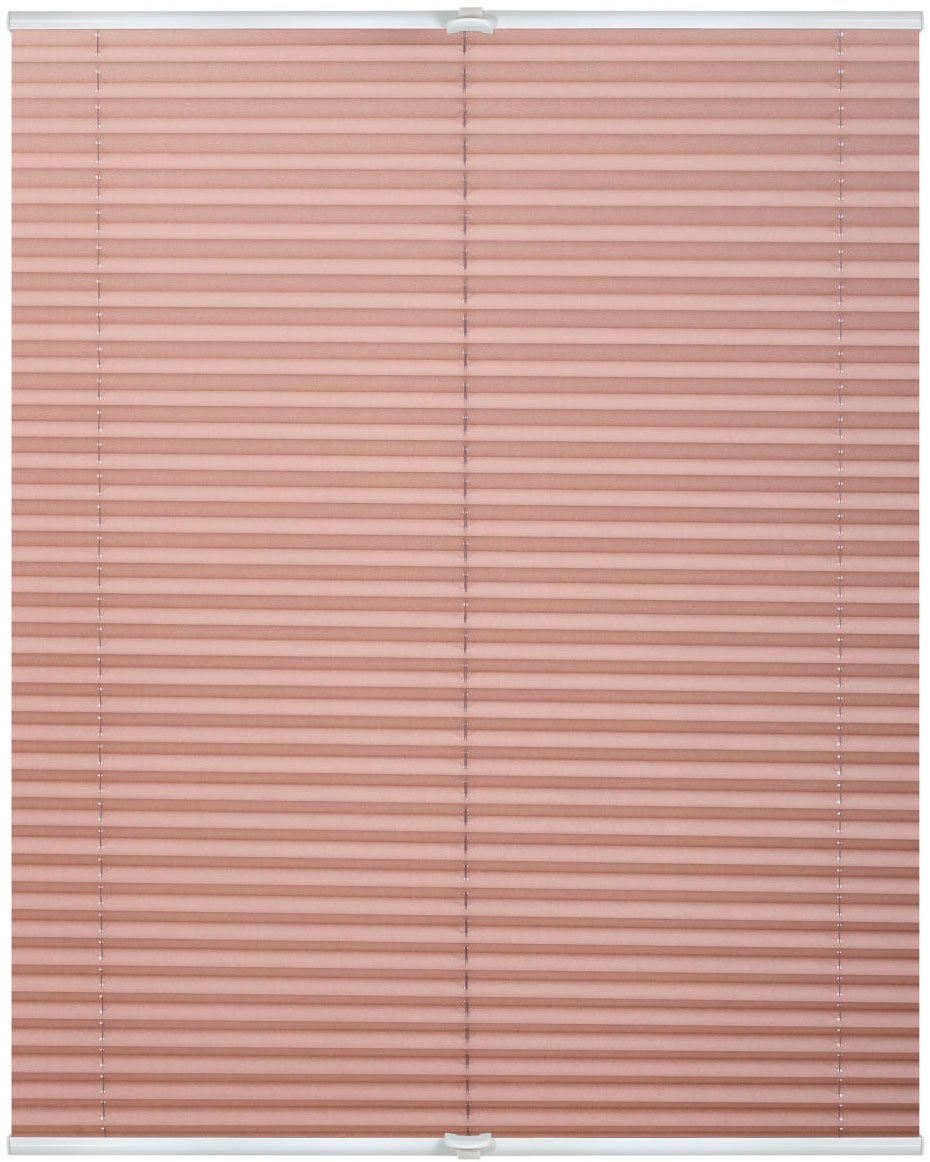 LICHTBLICK ORIGINAL Plissee »Plissee Klemmfix, ohne Bohren, verspannt« blickdicht ohne Bohren verspannt lichtdurchlässig, blickdicht
