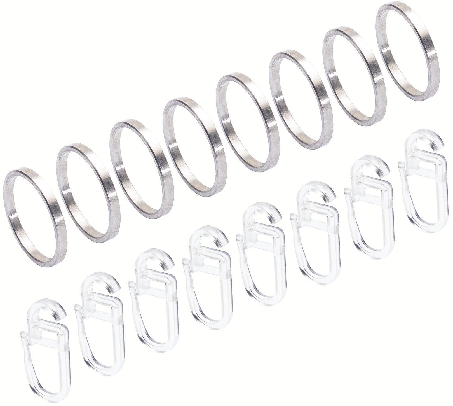 Liedeco Tringle à rideaux »Stil Thisted« Ø 16 mm 2 course-läufig Fixmass 2-läufig im Fixmass Ø 16 mm