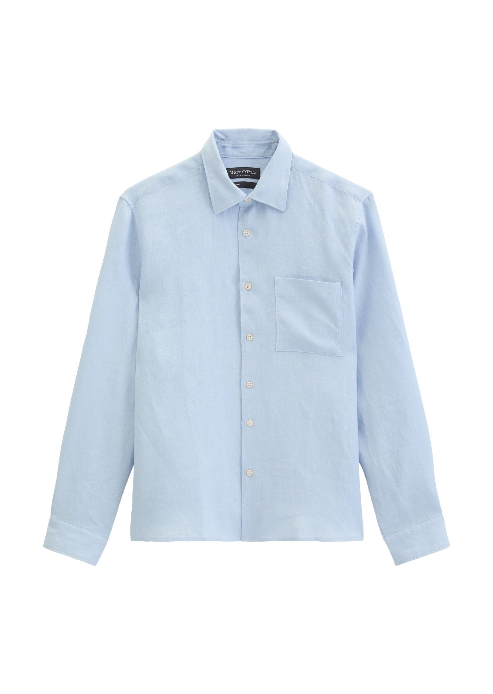 Marc O'Polo Chemise en lin im klassisch cleanen Look