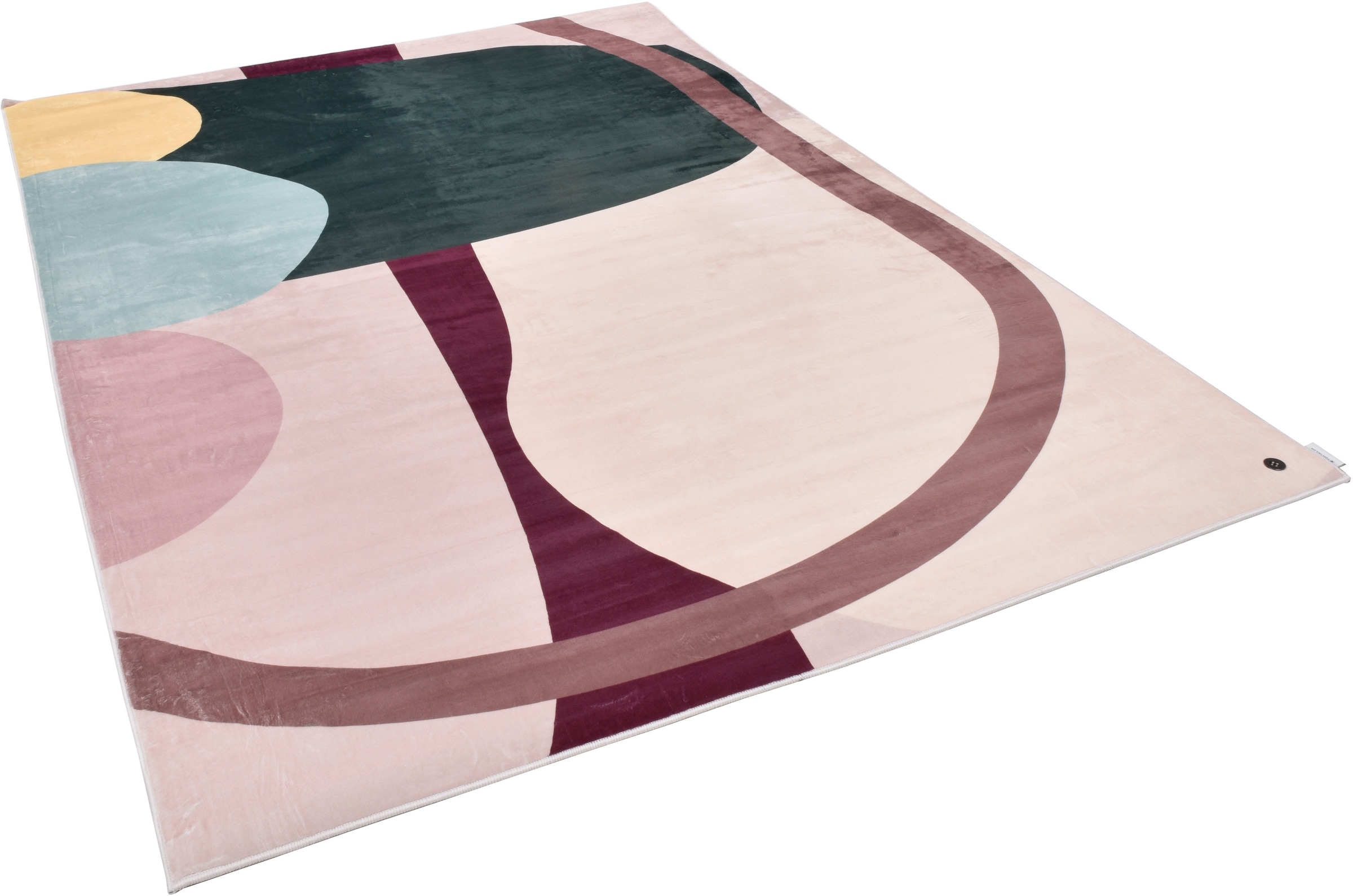 TOM TAILOR HOME Tapis »Shapes - FOUR« Rectangulaire 5 mm Höhe Kurzflor, bedruckt, modernes Design
