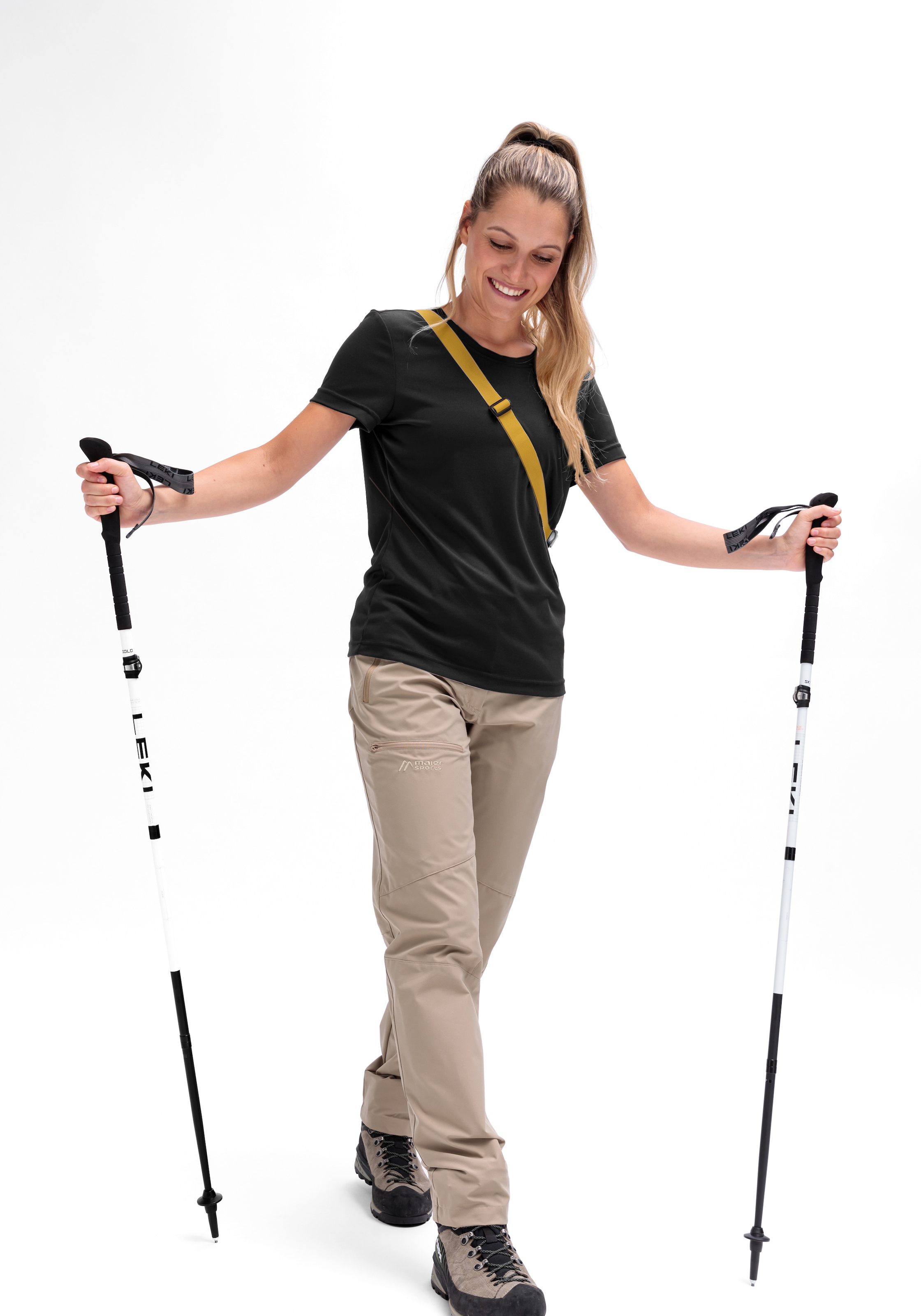 Maier Sports T-shirt »Da-Shirt 1/2 Arm Waltraud H/S« Adapté aux activités sportives, à manches mi-longues
