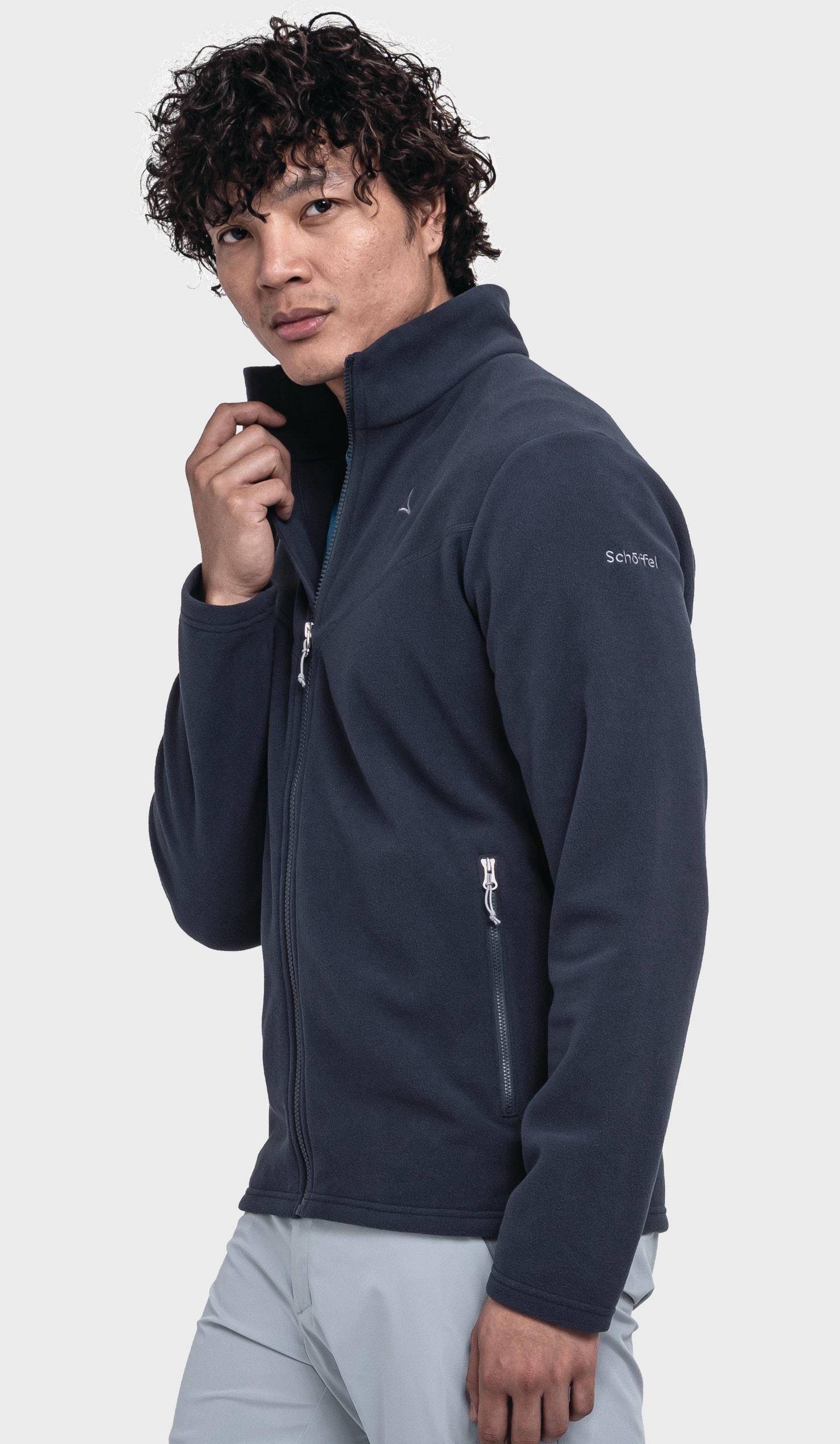 Schöffel Fleecejacke »Fleece Jk Style Qutang MNS« ohne Kapuze