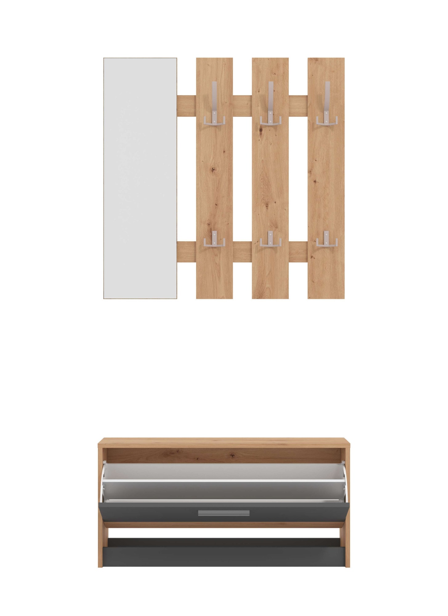 Home affaire Garderoben-Set »Rimini, Set 2tlg« 2 Stk. tlg.