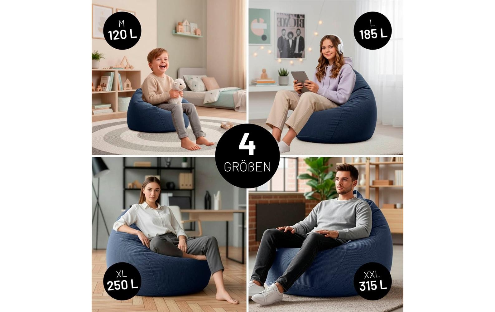 Lumaland Sitzsack »250 l Comfort«