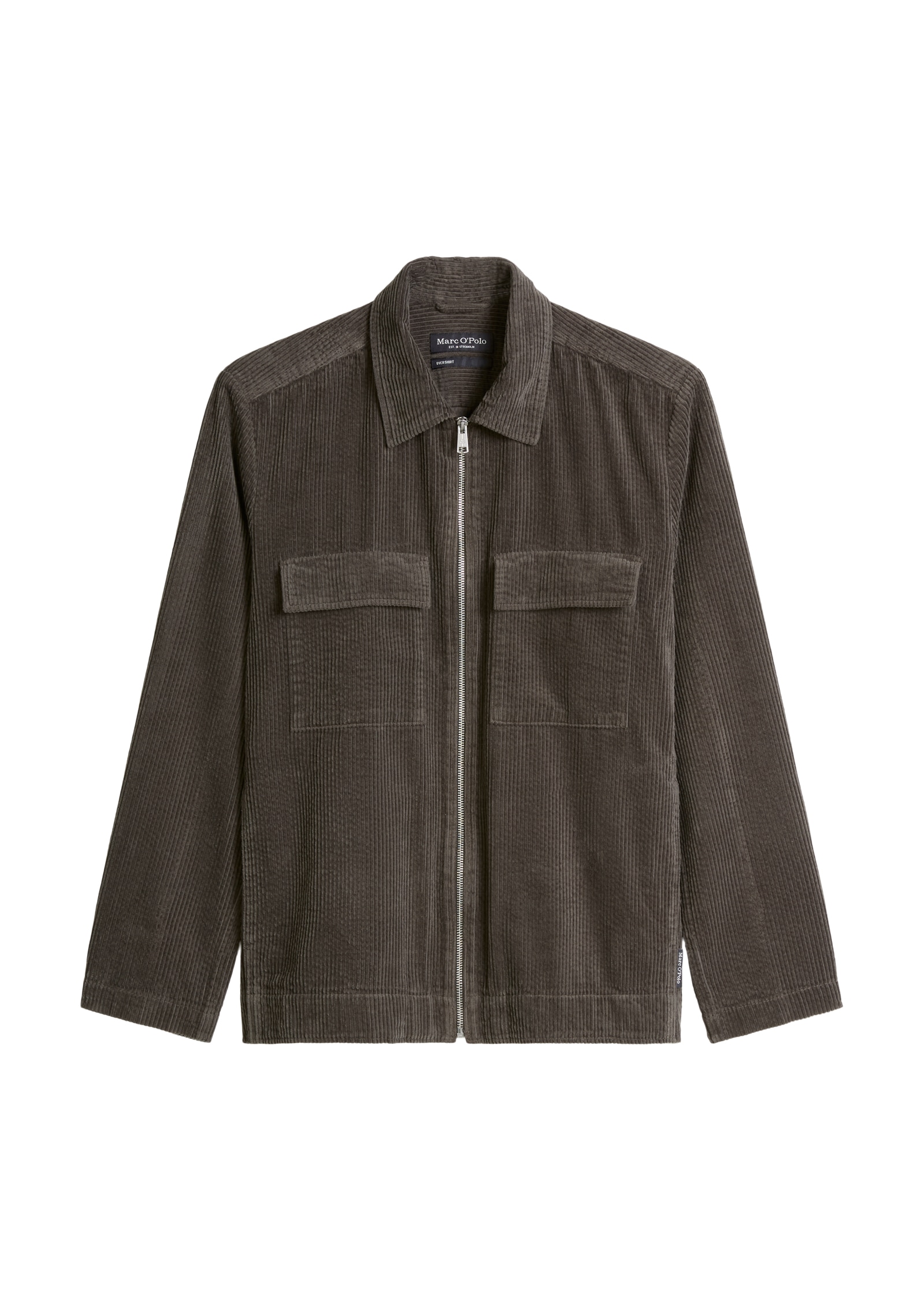 Marc O'Polo Hemdjacke »regular mit Reissverschluss« Overshirt aus Cord