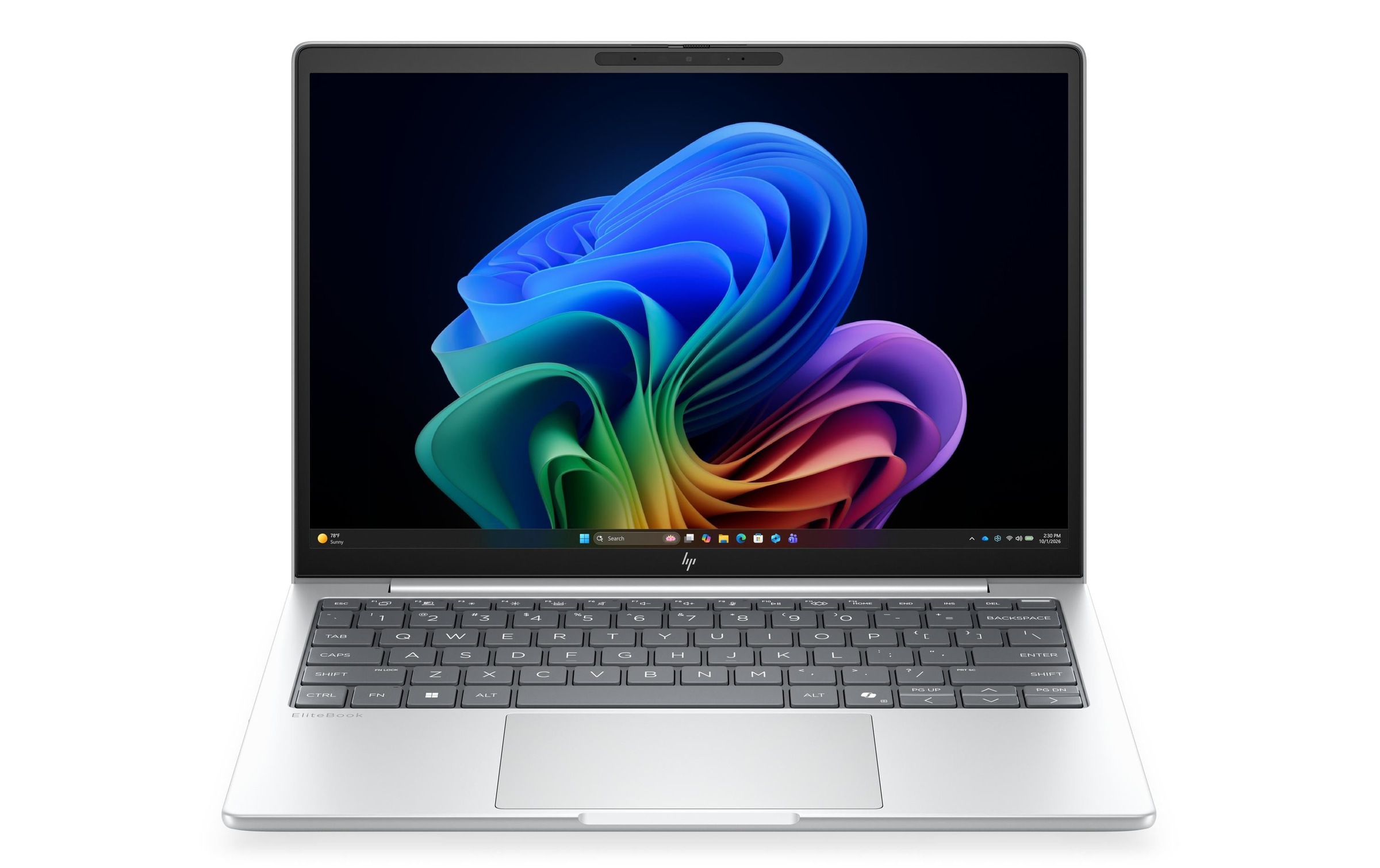 HP Ordinateur portable professionnel »EliteBook 8 G2i 13 AI PC DE4Q2ET« / 13,3 ″ Intel Core Ultra 5 NPU intégrée (Neural Processing Unit)