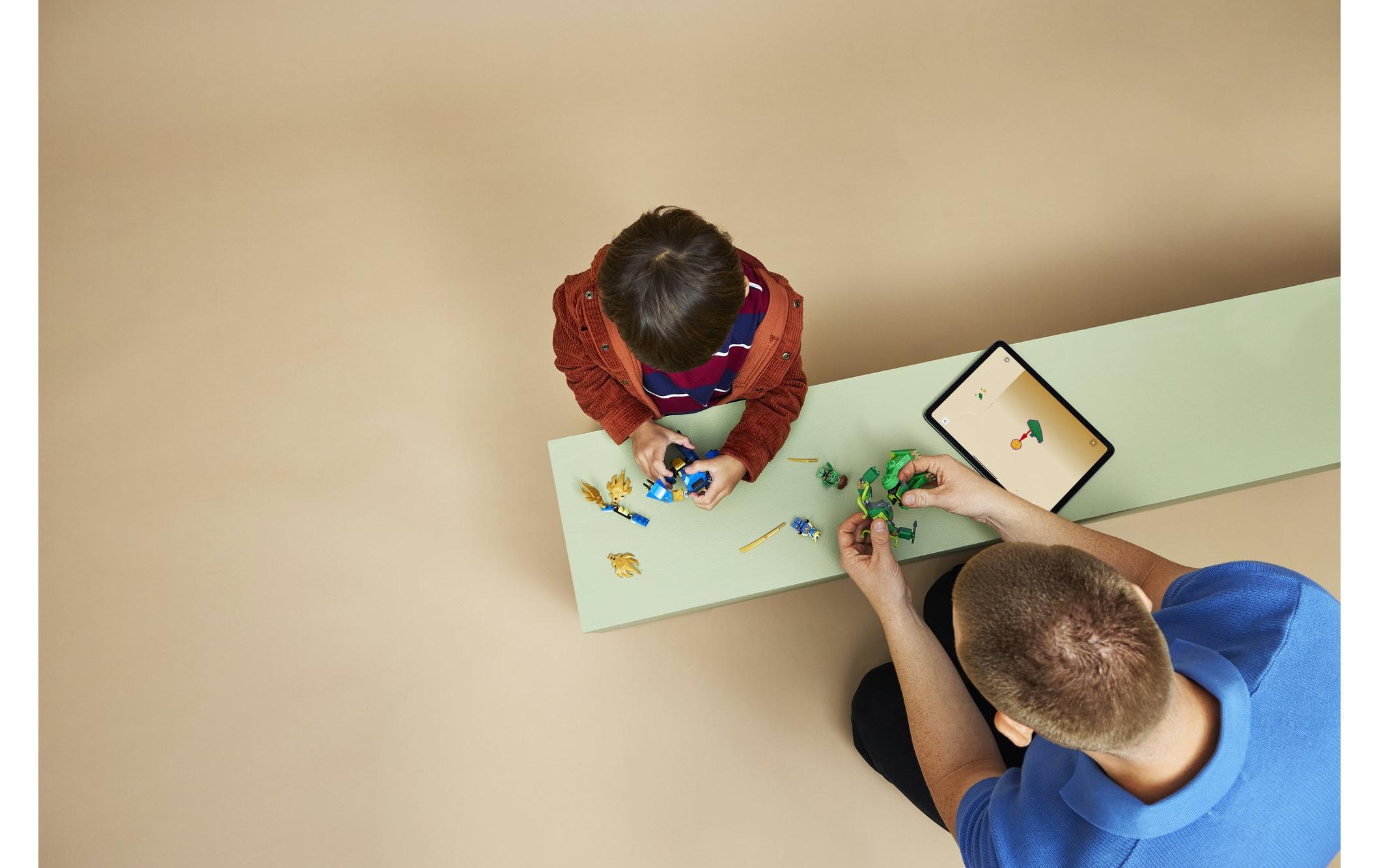 LEGO® Pions de construction »Duell mit Jays Drachen-Mech (71853), LEGO Ninjago«