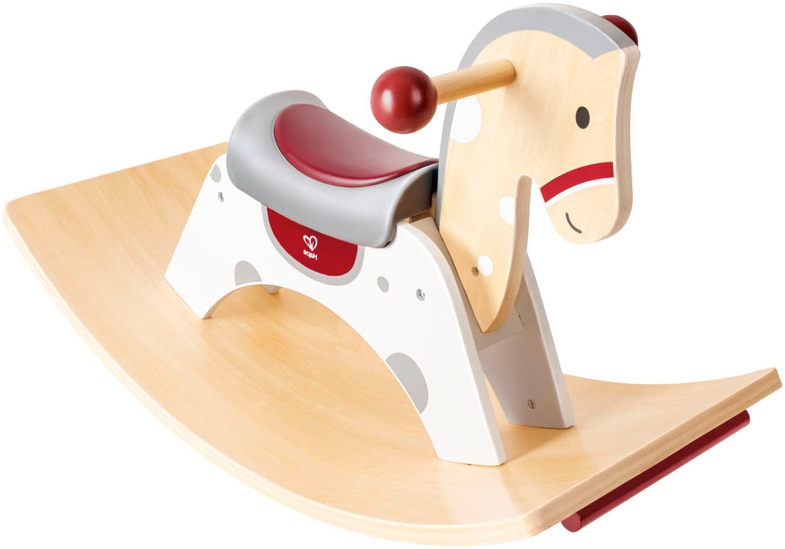 Hape Cheval à bascule »2in1-Schaukelpferd und Balance-Board«