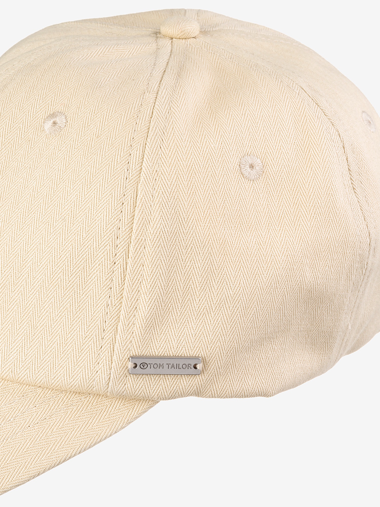 TOM TAILOR Casquette de baseball, 1 cuis mit dezenter Fischgrätenstruktur