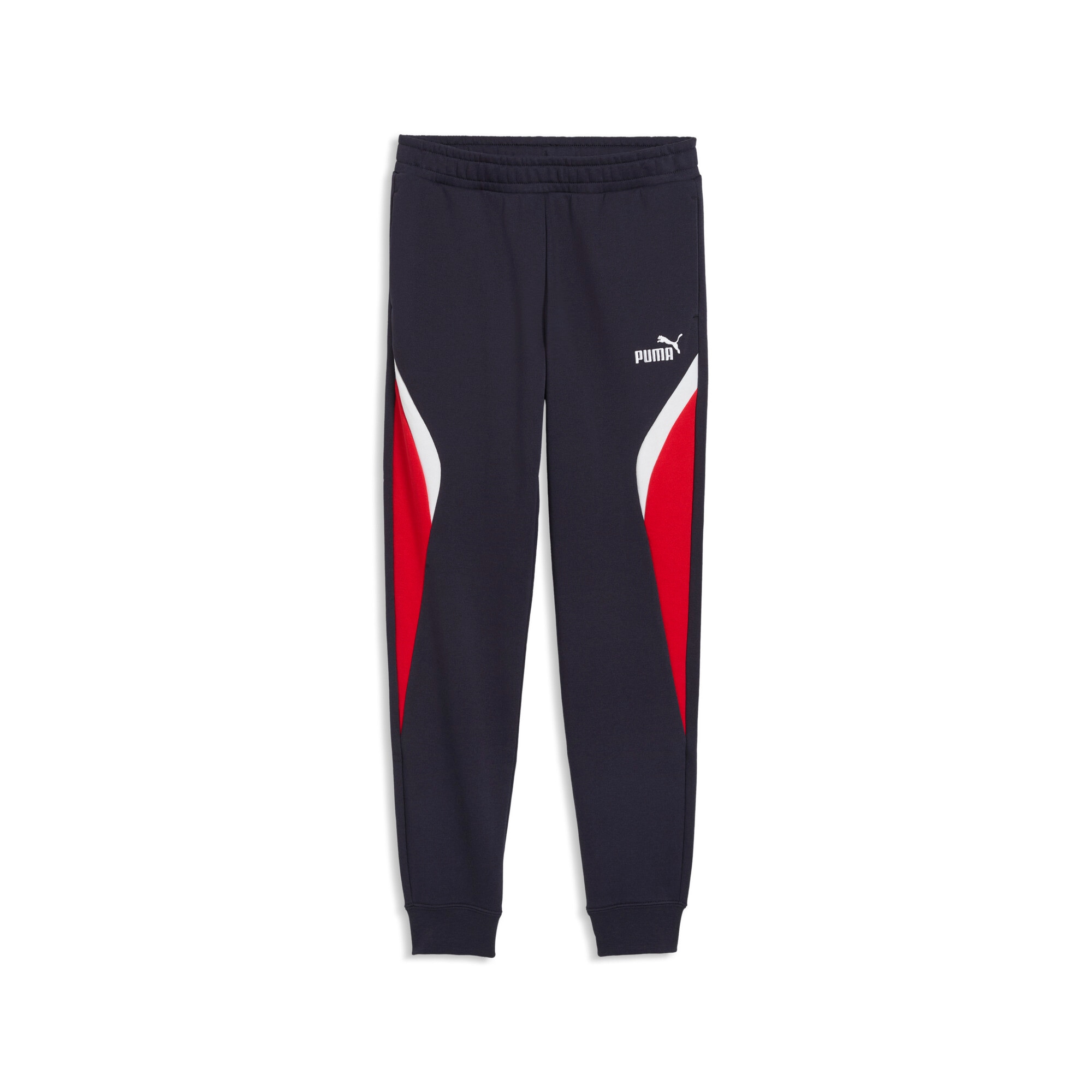 PUMA Pantalon de survêtement »ESS BLOCK SWEATPANTS TR B«  en mélange de coton, coupe régulière, style sportif