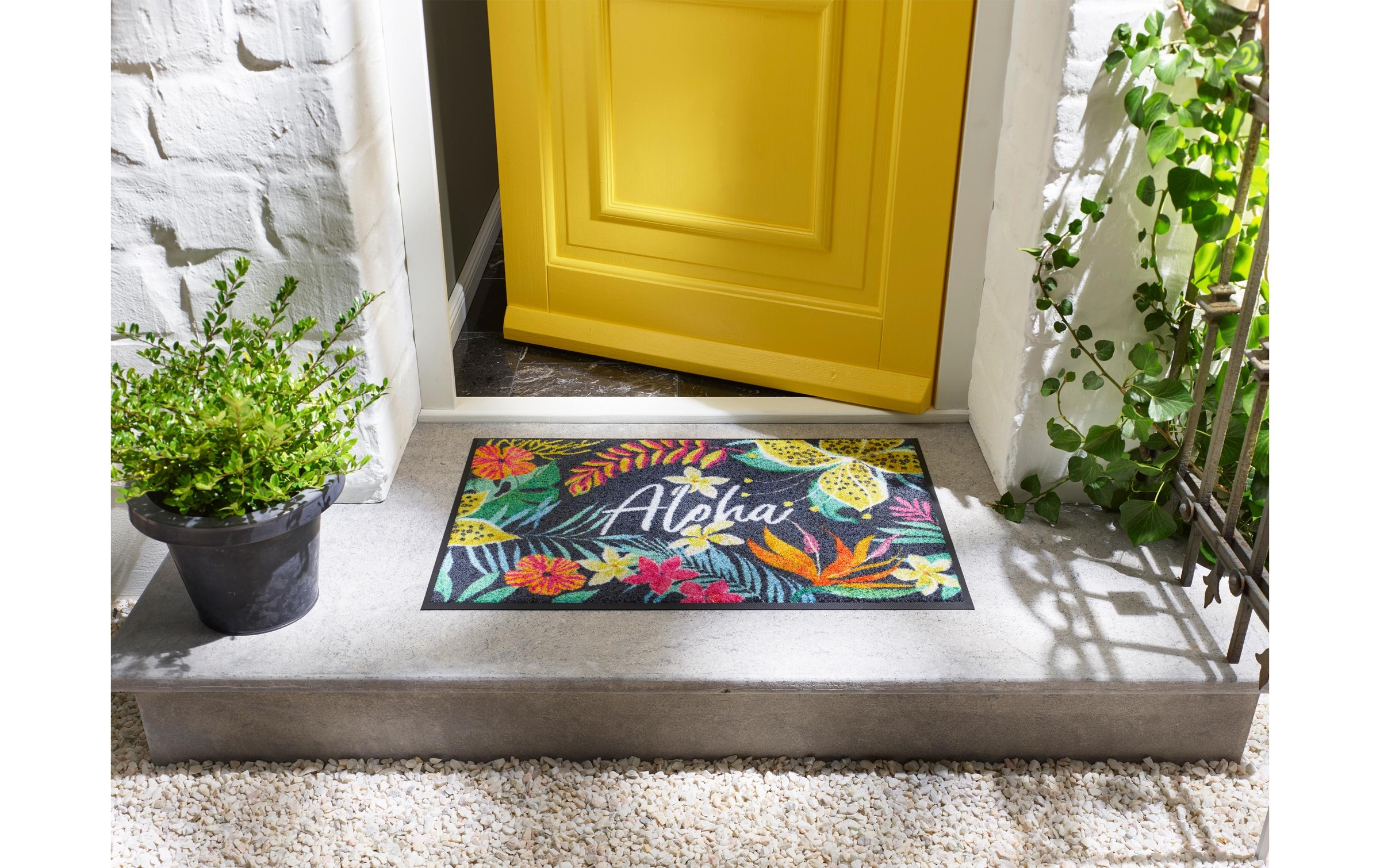 wash+dry by Kleen-Tex Tapis de sol »Aloha 50 cm x 75 cm«
